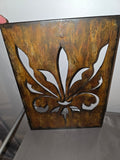 Metal wall decor