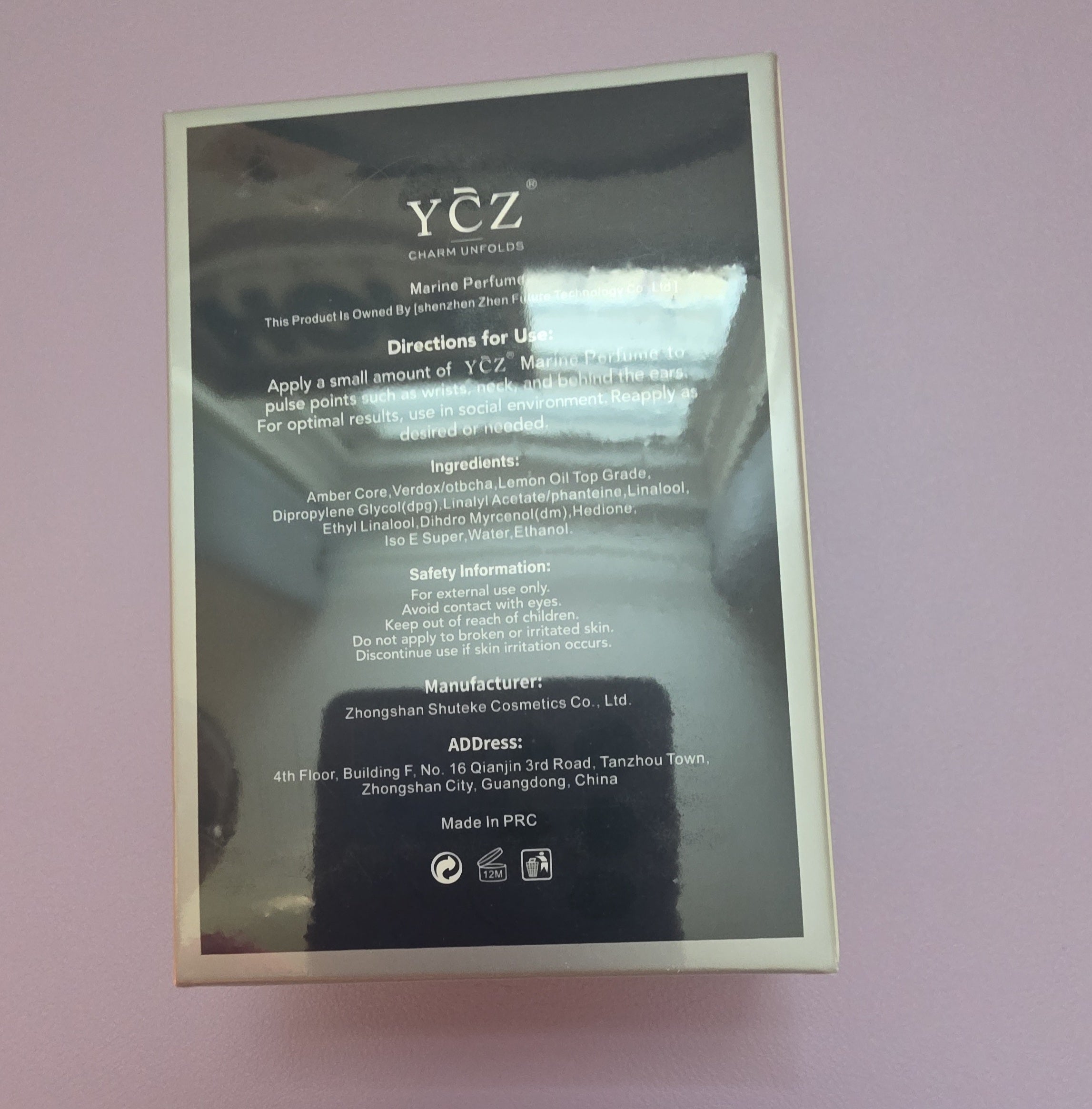 YCZ parfumé