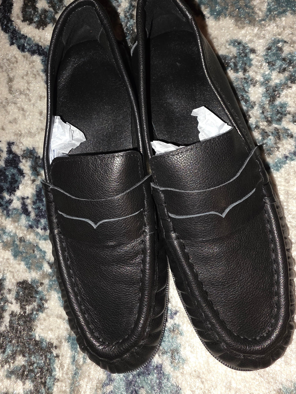 Penny loafer shoes