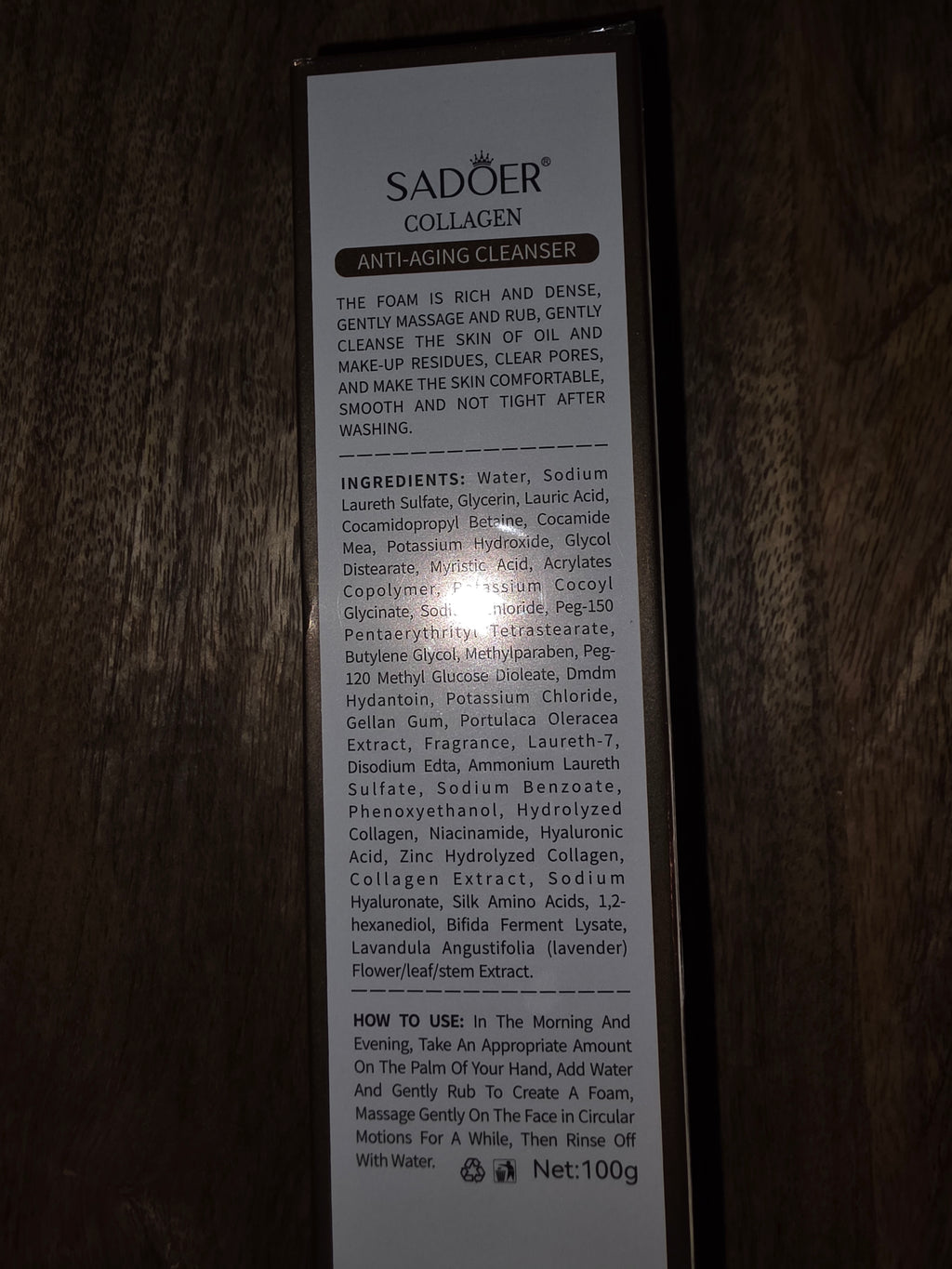 Sadoer cleanser