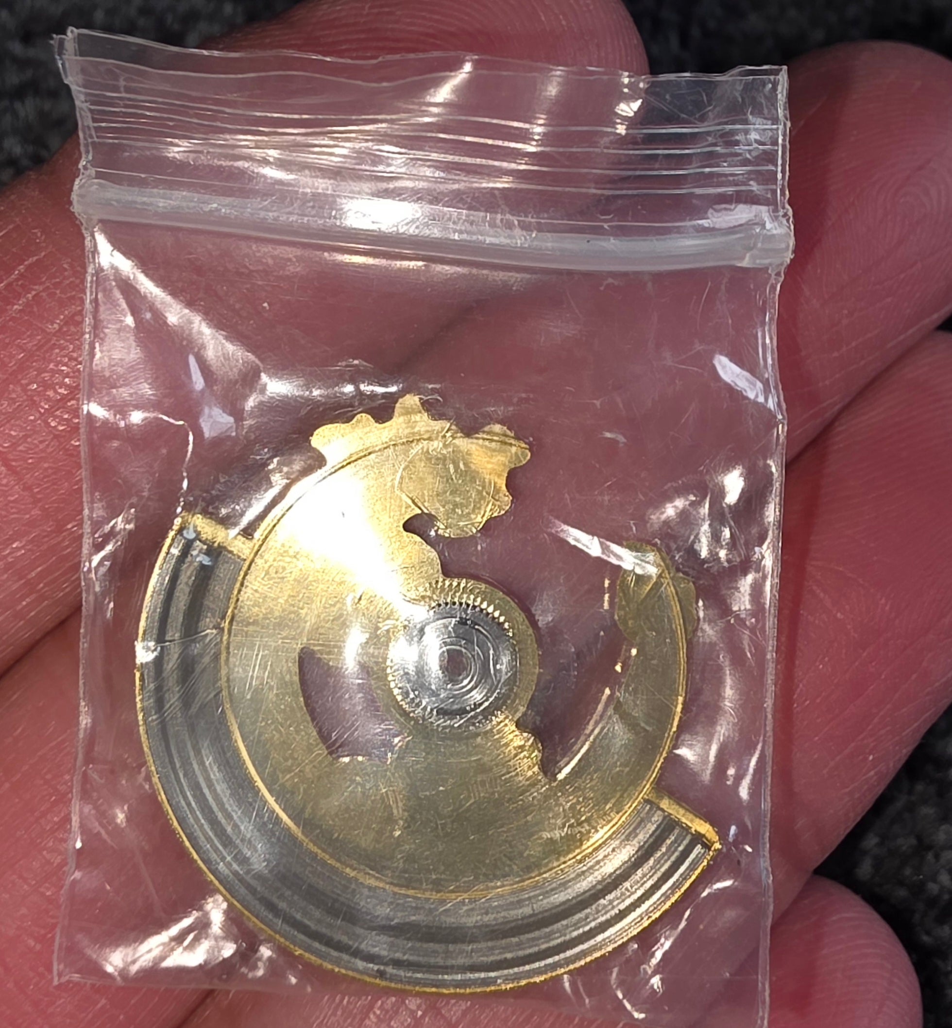 Gold dragon watch part