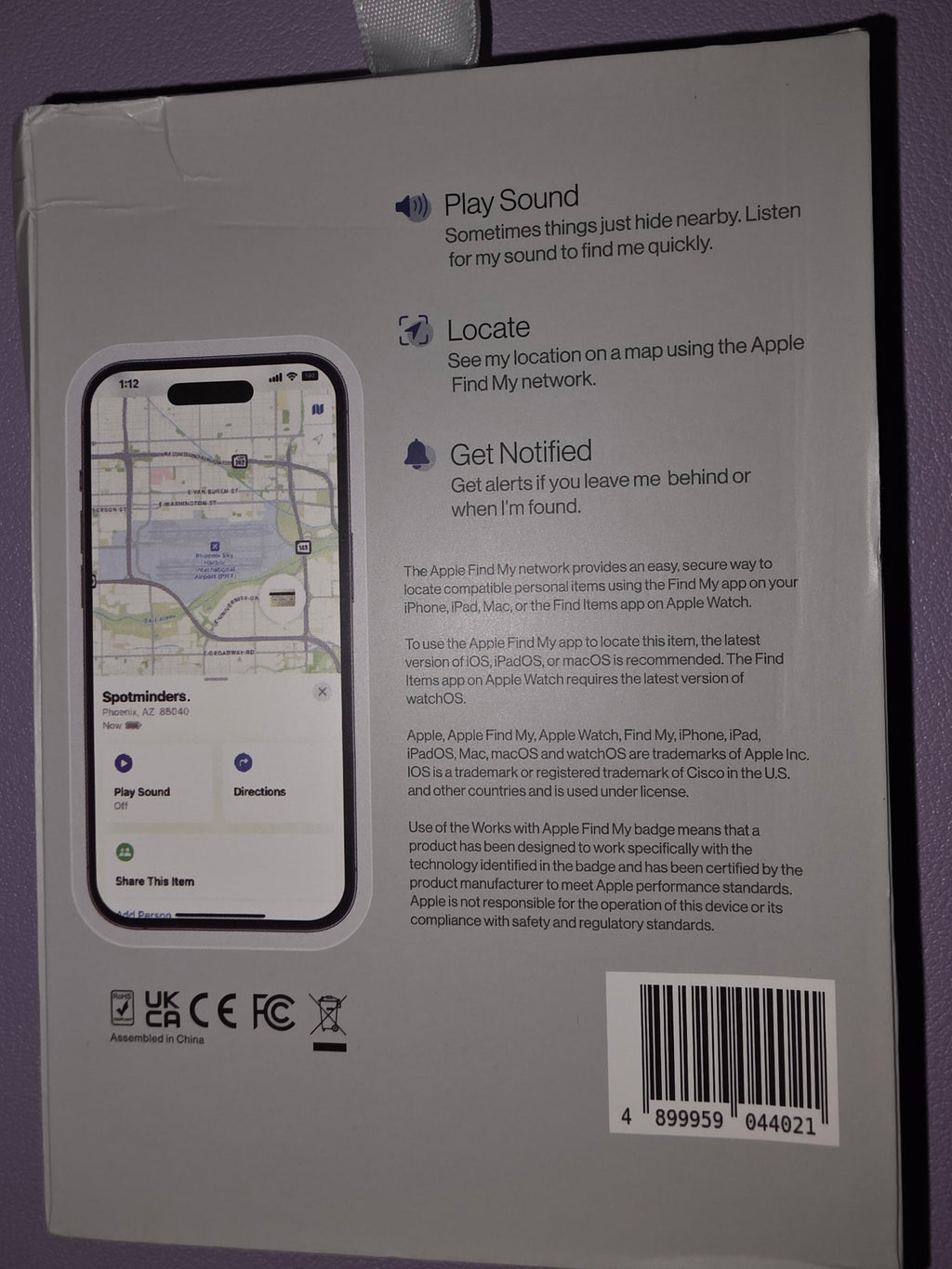 Tracking card