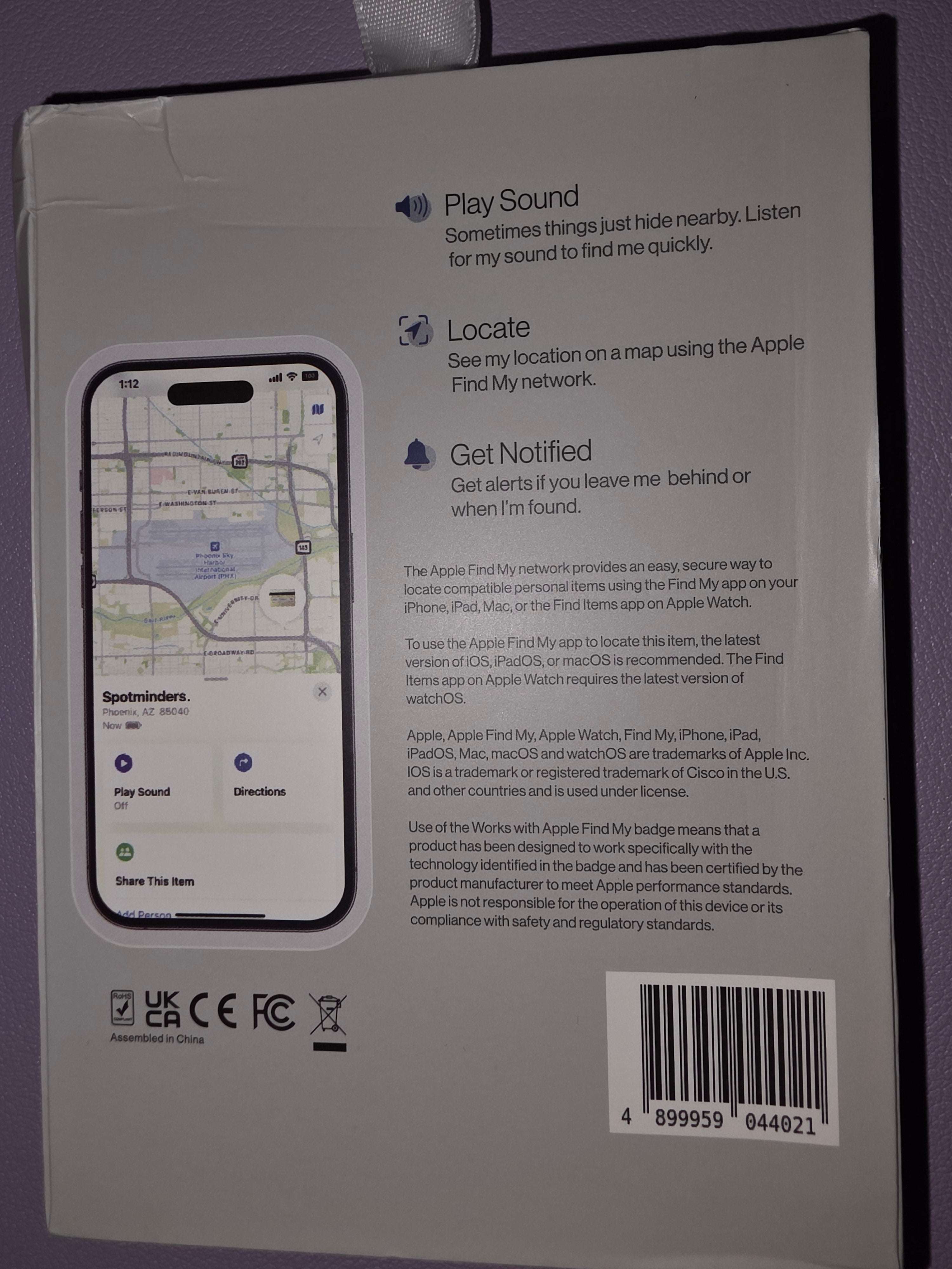 Tracking card