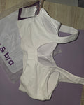 Body & Bra white size meduim