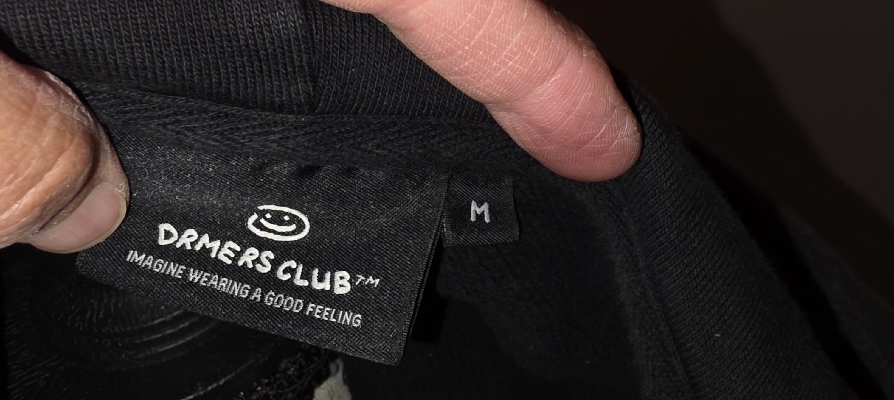 Drmers club hoodie zip front