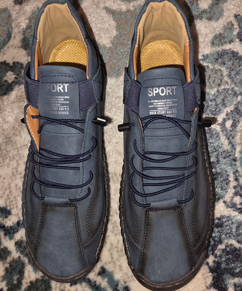 Sport leather shoes