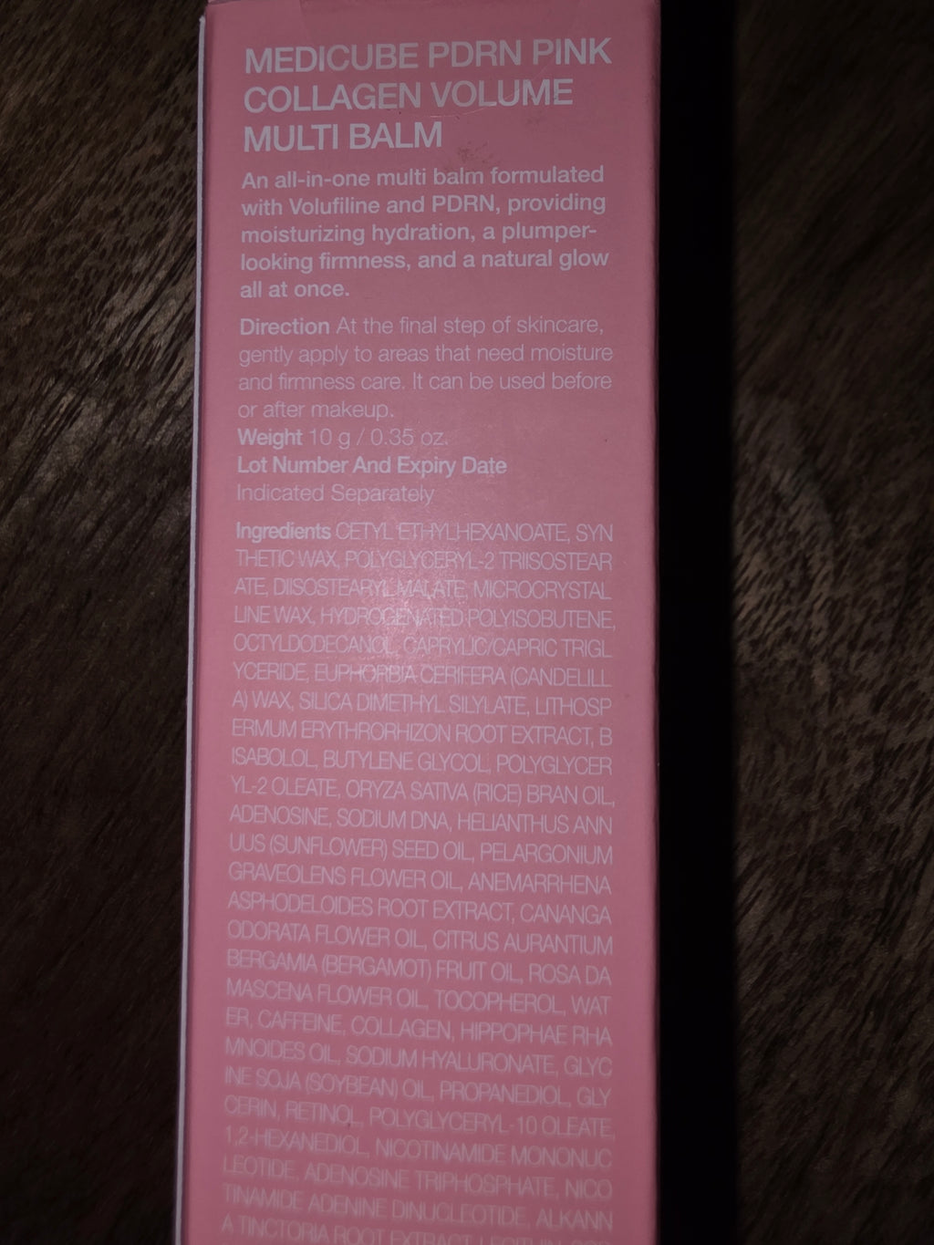 Medicube balm