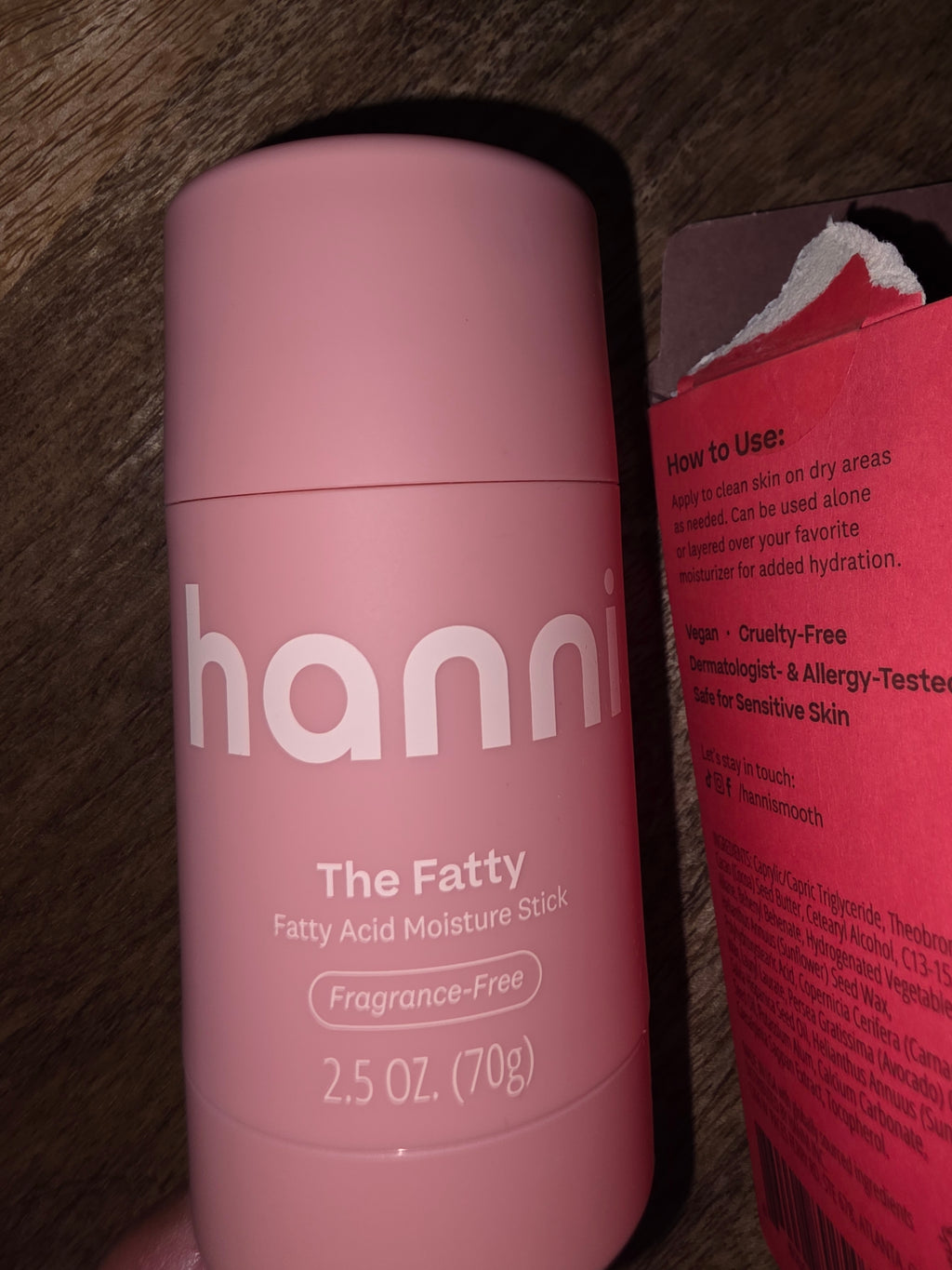 Hanni fatty acid moisture stick