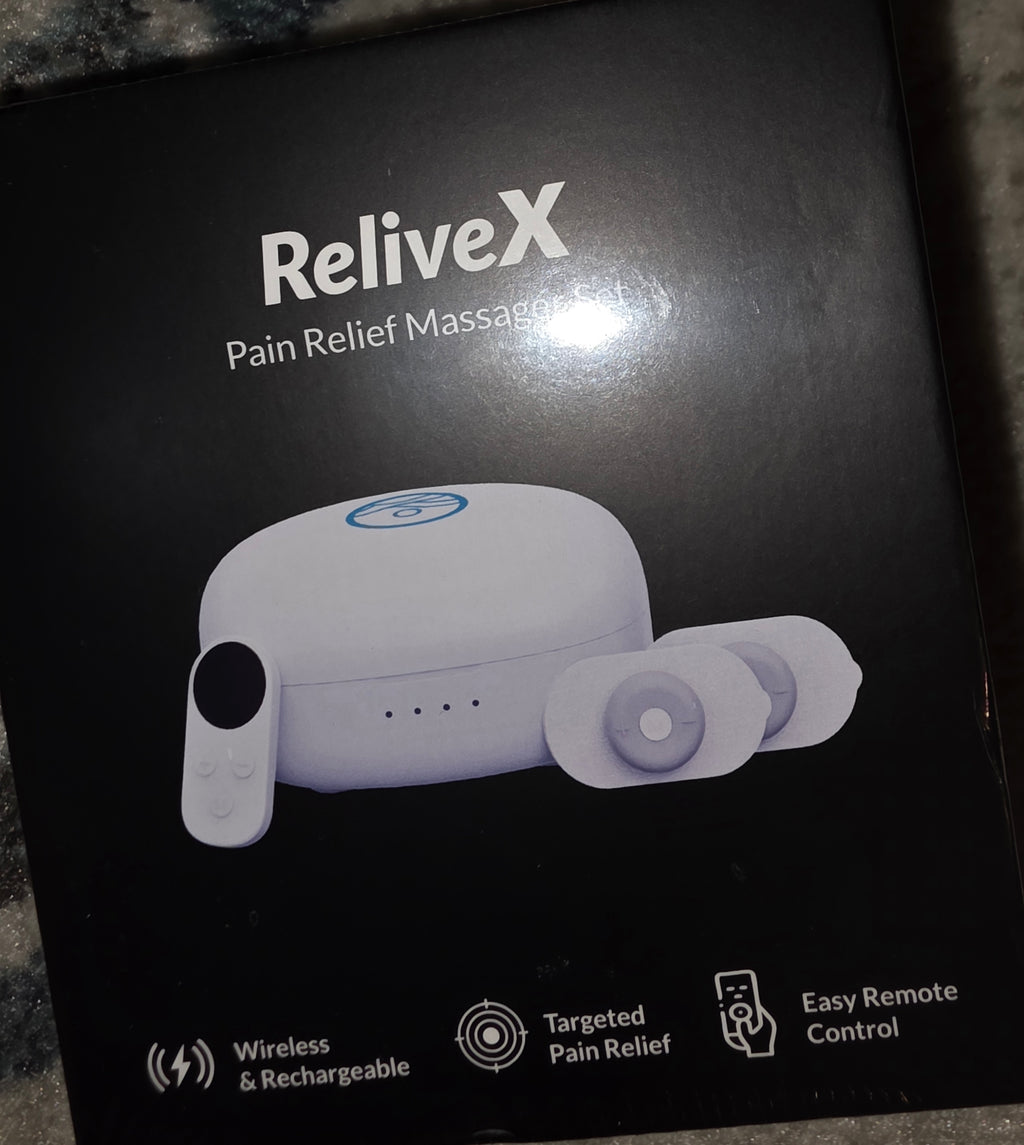 ReliveX pain relief massager set