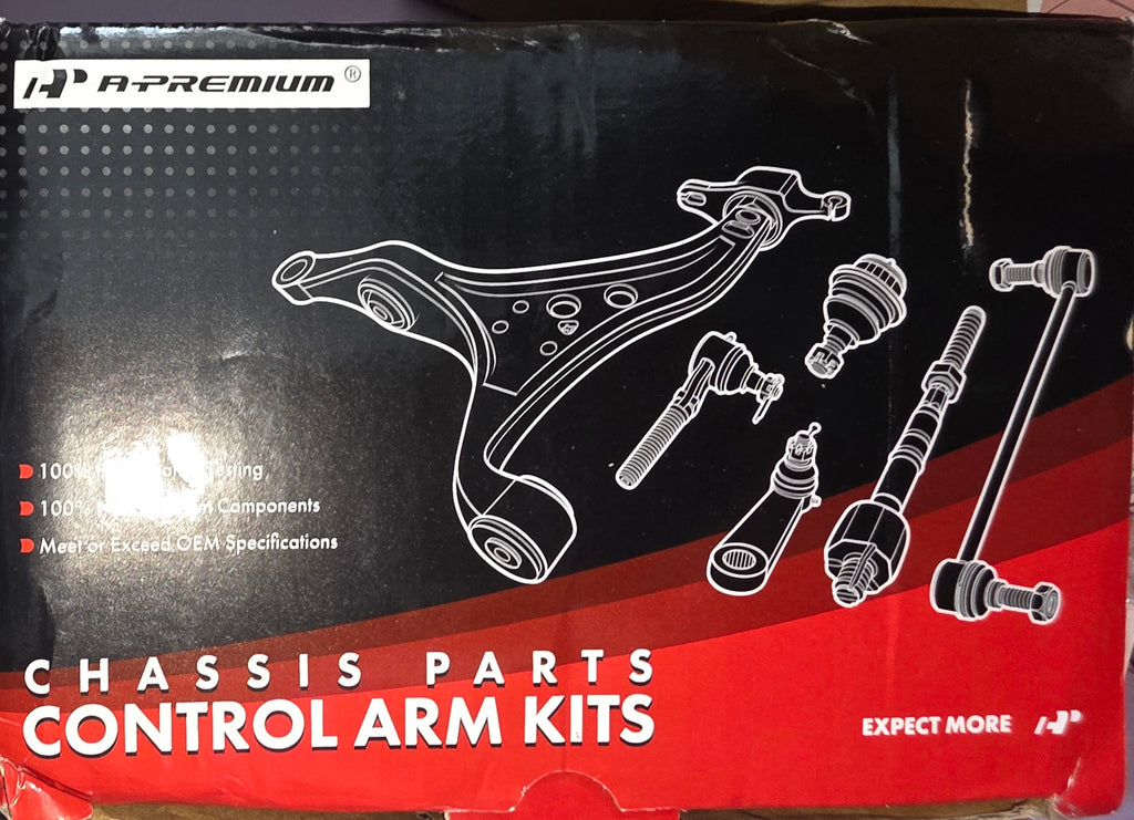 Car parts control arms kit