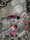 Complete nail kit with dryer and dremel