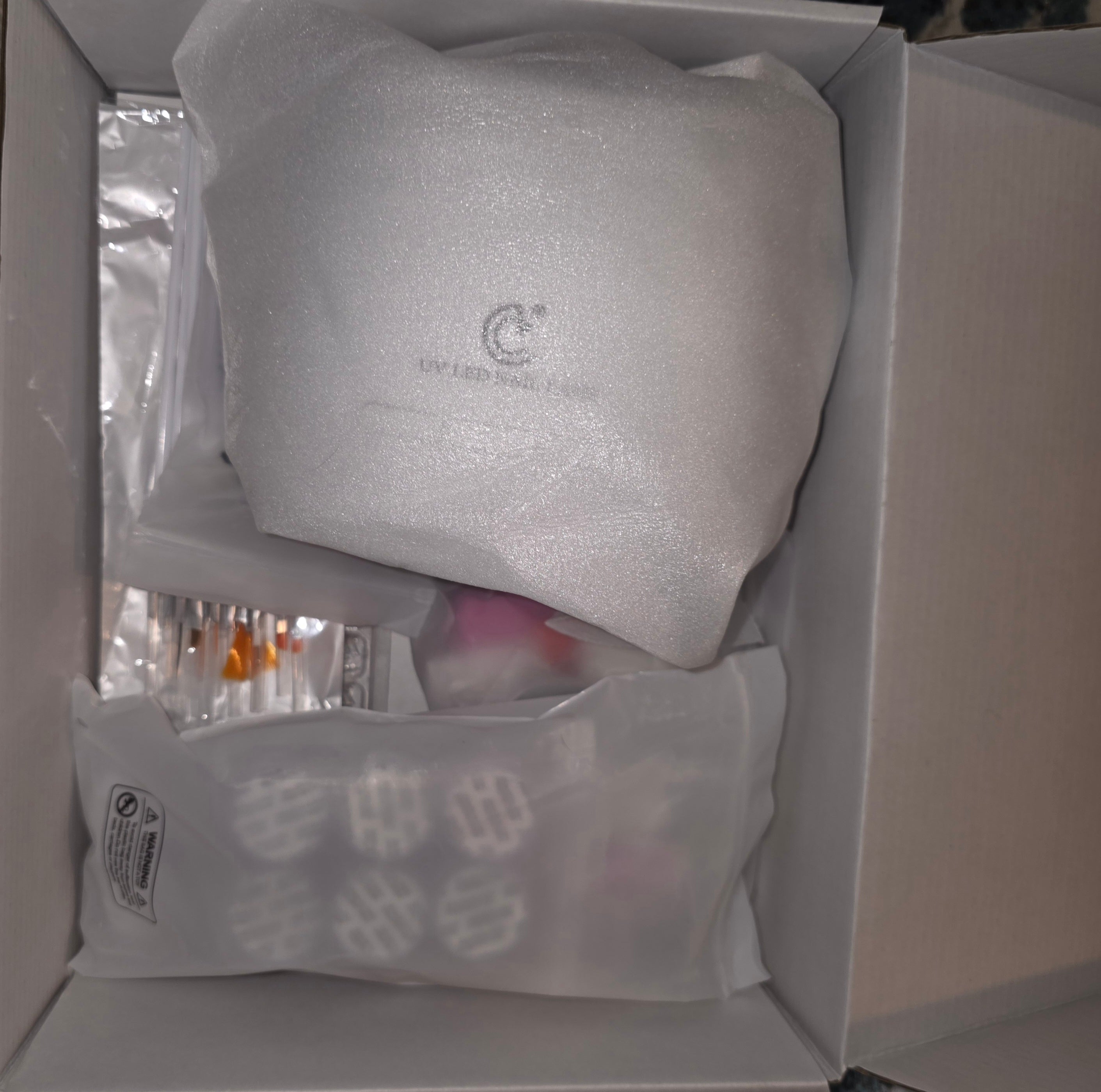 Complete nail kit with dryer and dremel