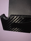 Card holder wallet carbon fiber