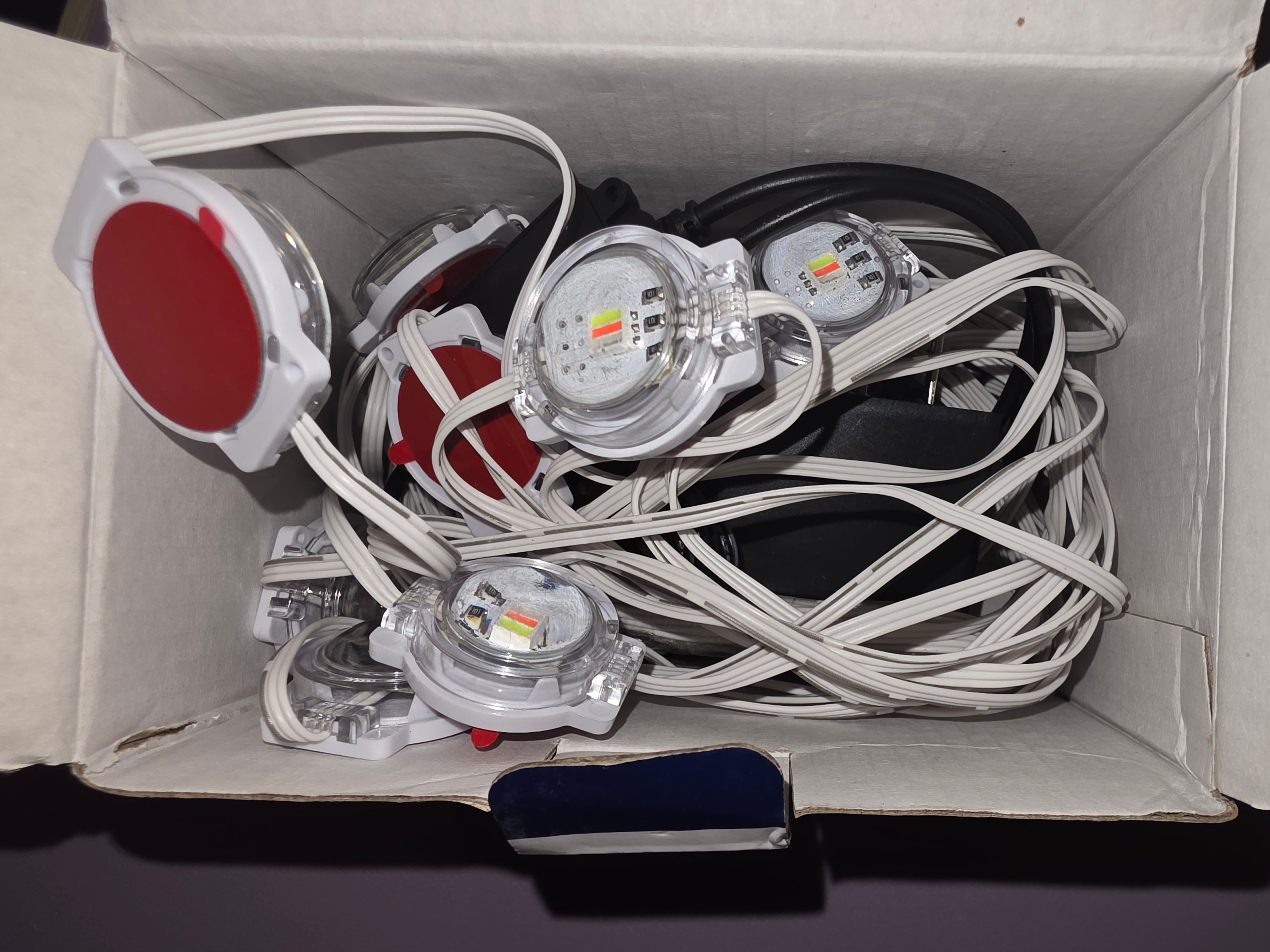Permanent outdoor lights 30ft