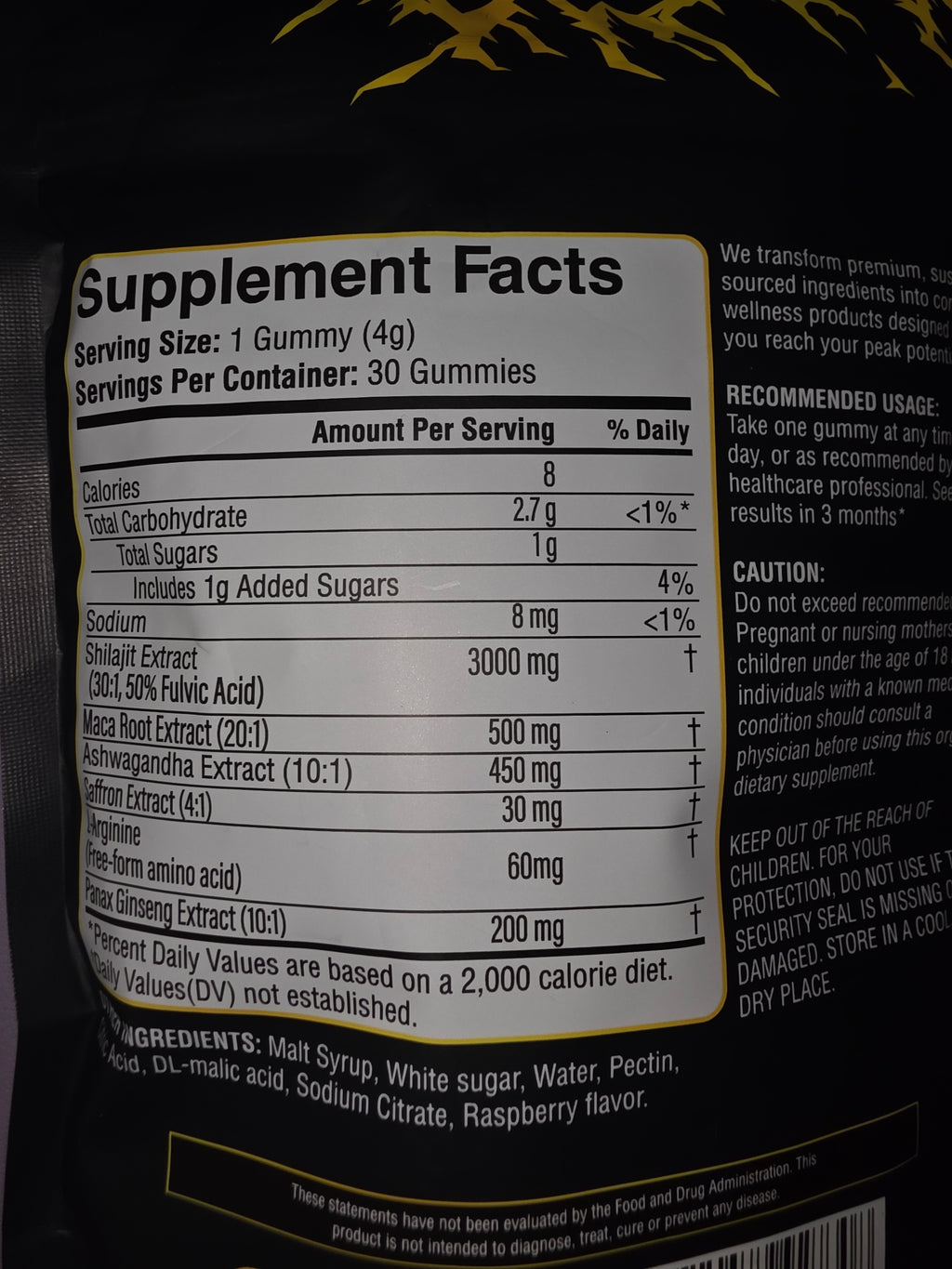 Performance Gummies for men