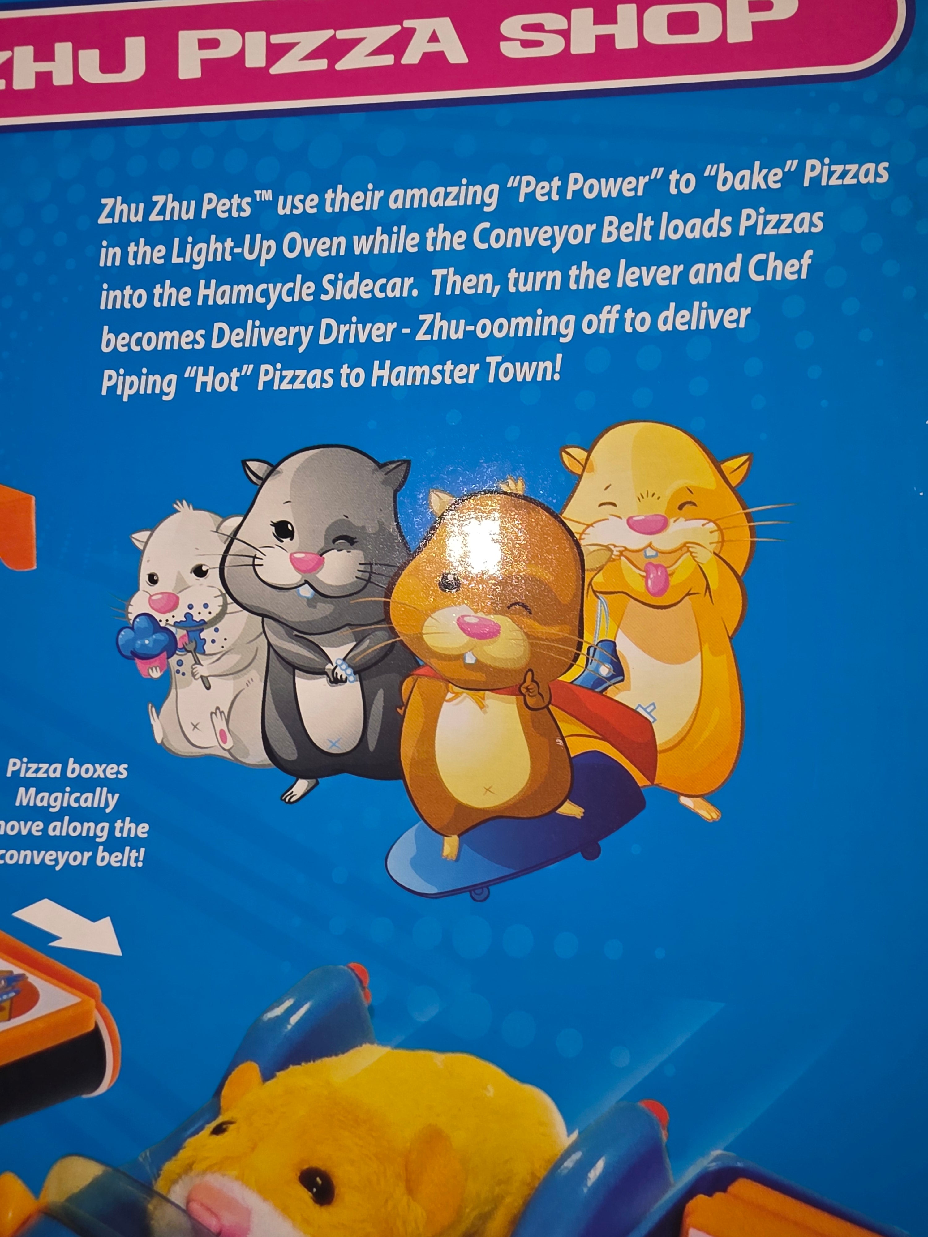 Zhu zhu pizza shop toy