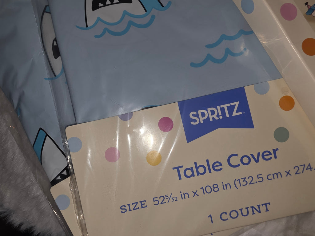 Shark Party 11 items in one box