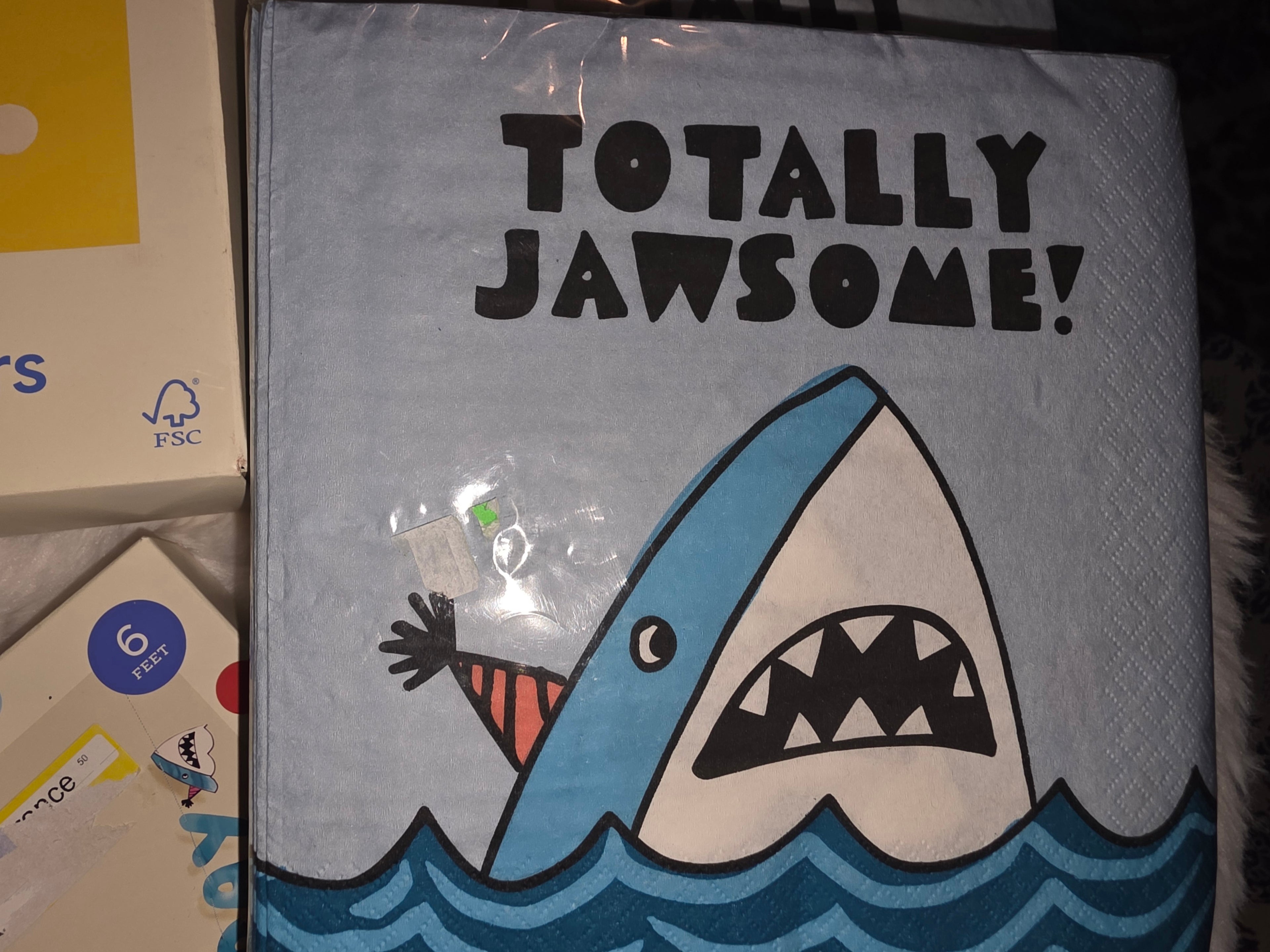 Shark Party 11 items in one box