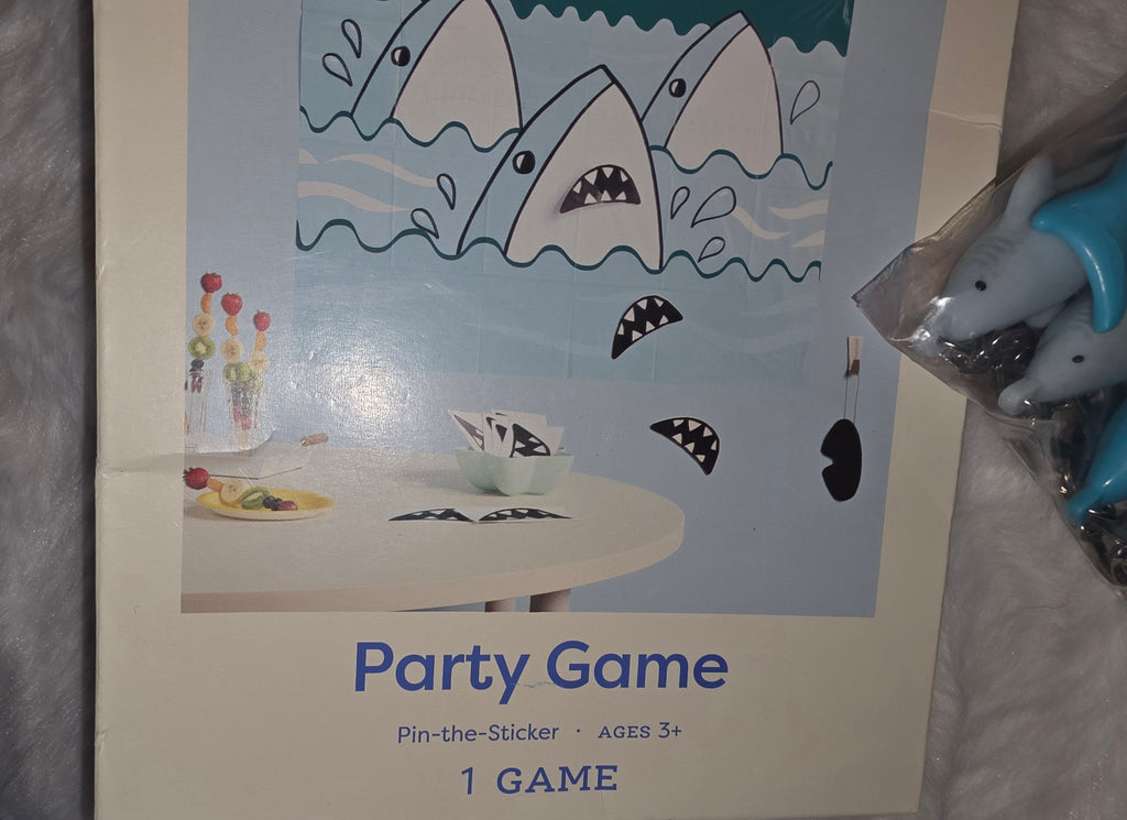 Shark Party 11 items in one box