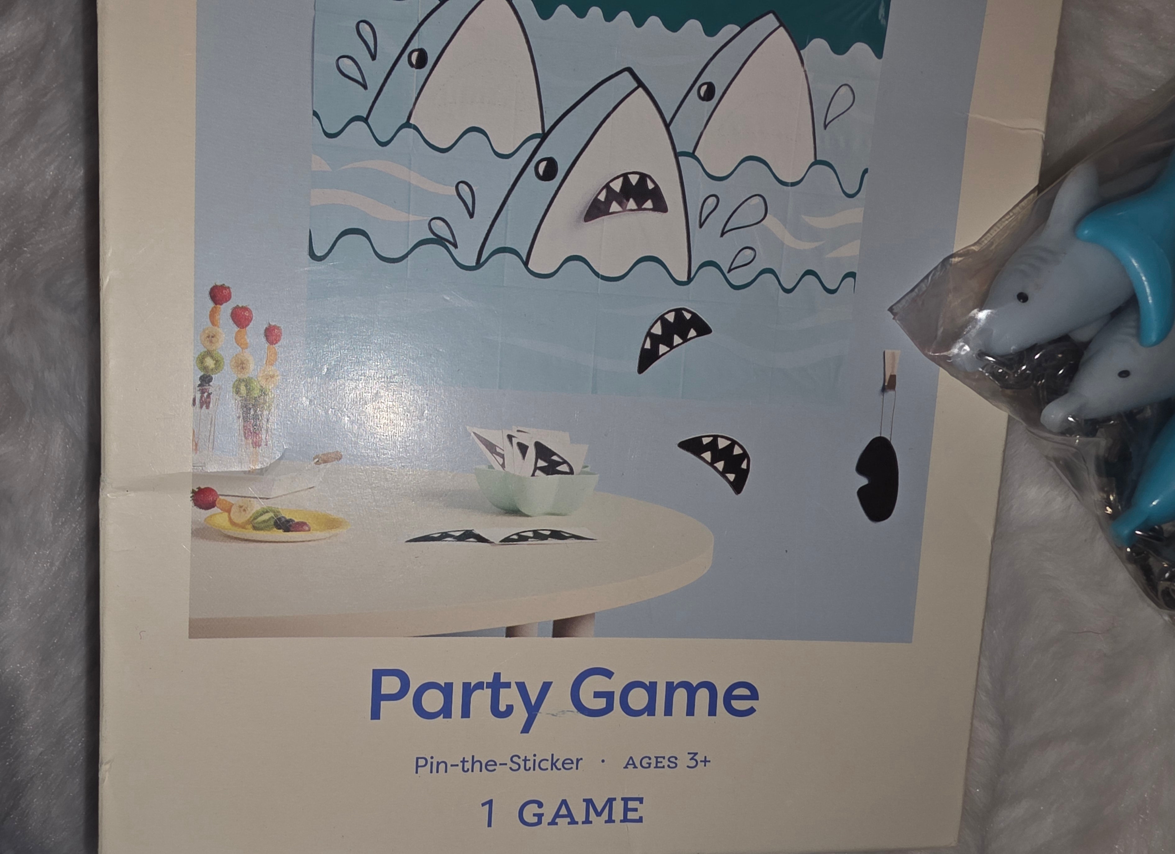 Shark Party 11 items in one box