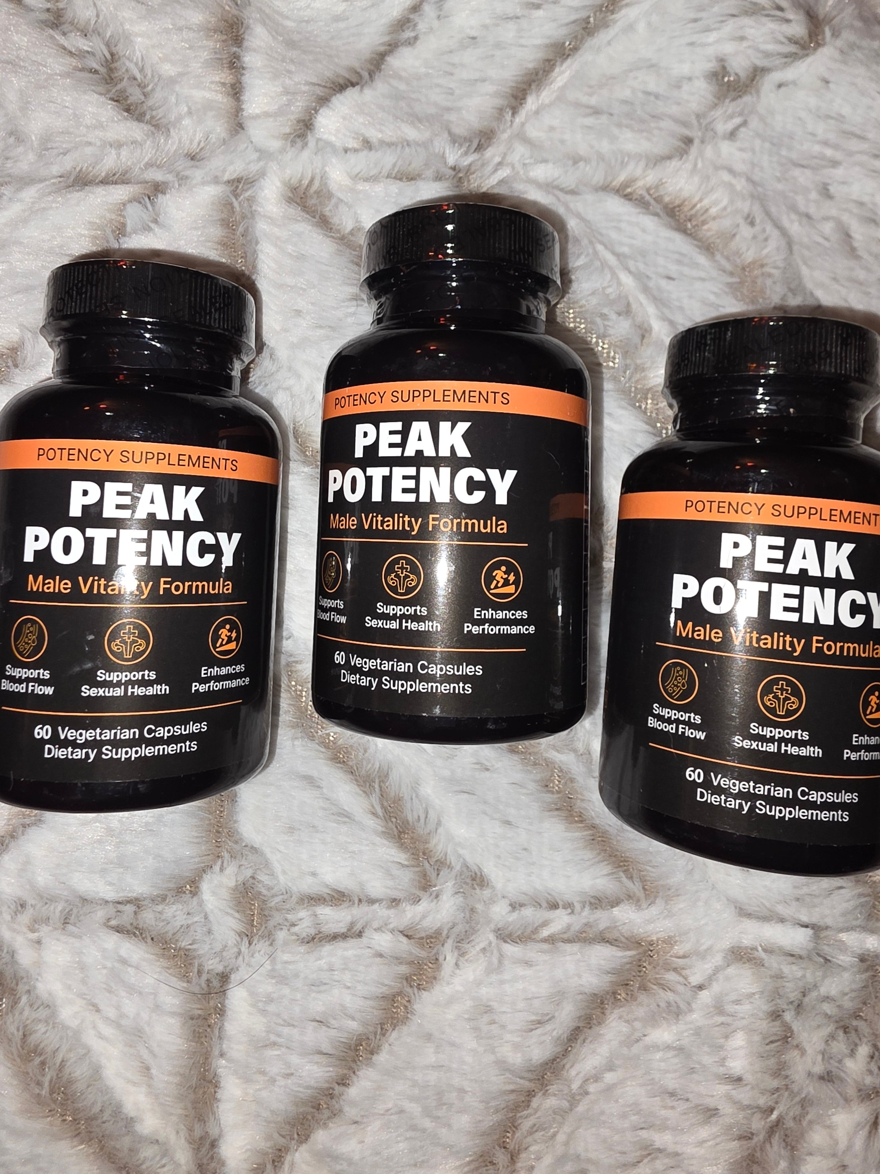 Peak potency for men supplément