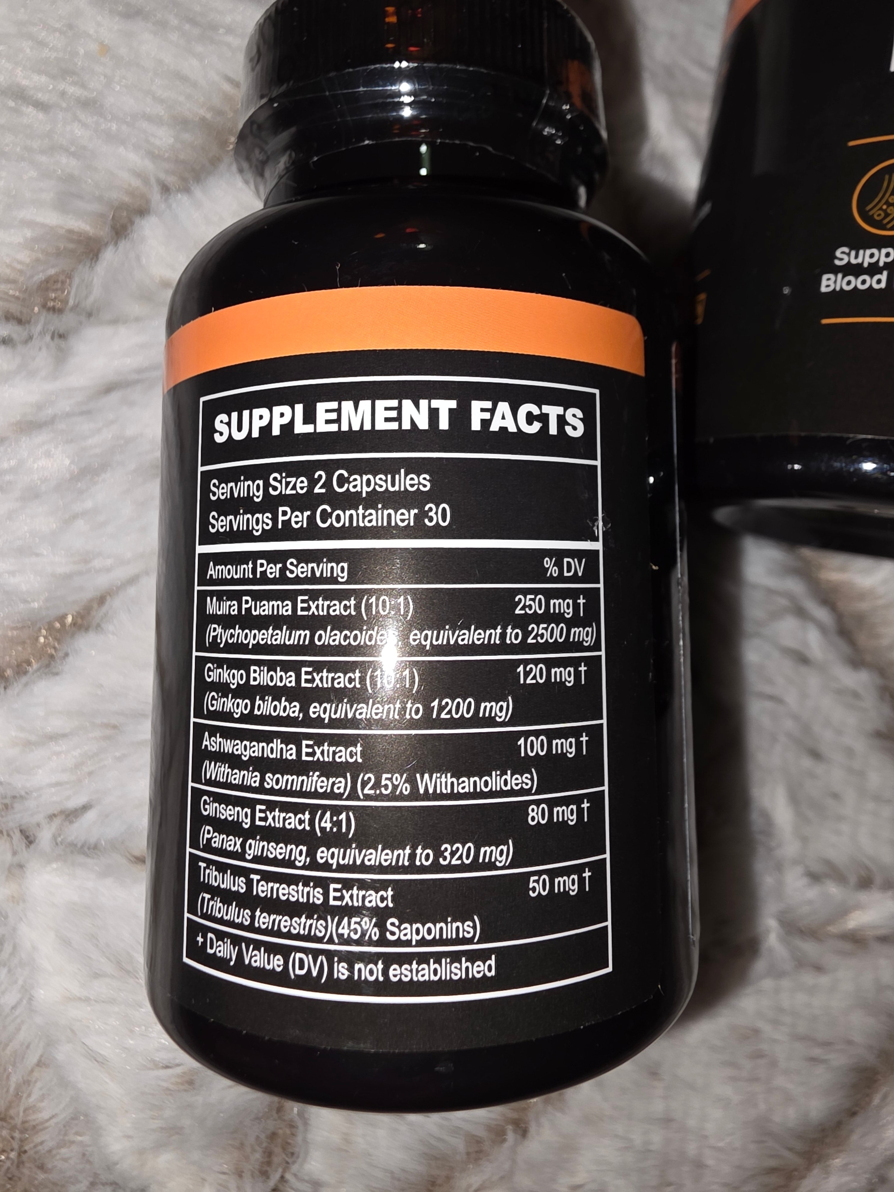 Peak potency for men supplément