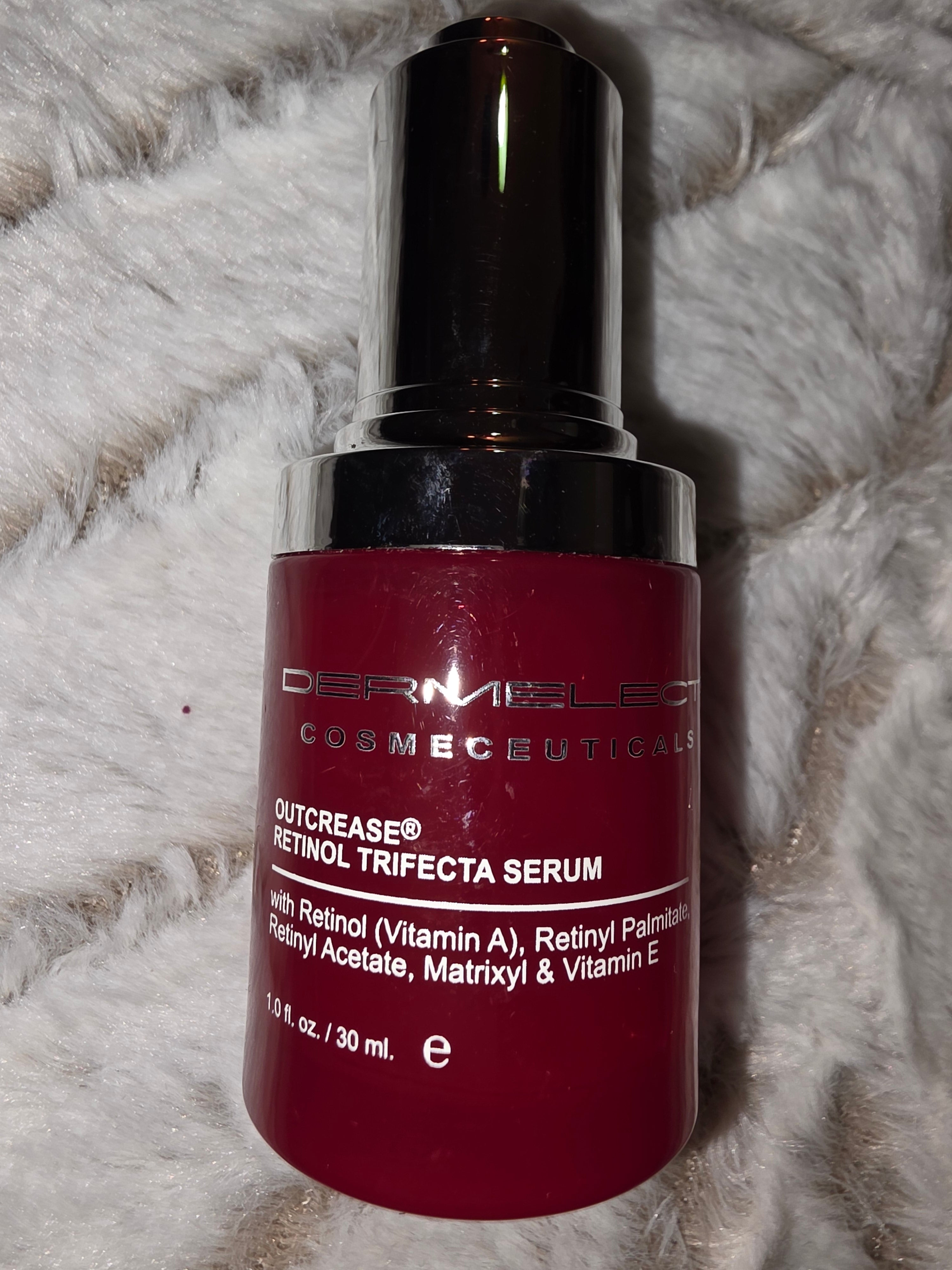 Dermelect outcrease retinol trifecta serum