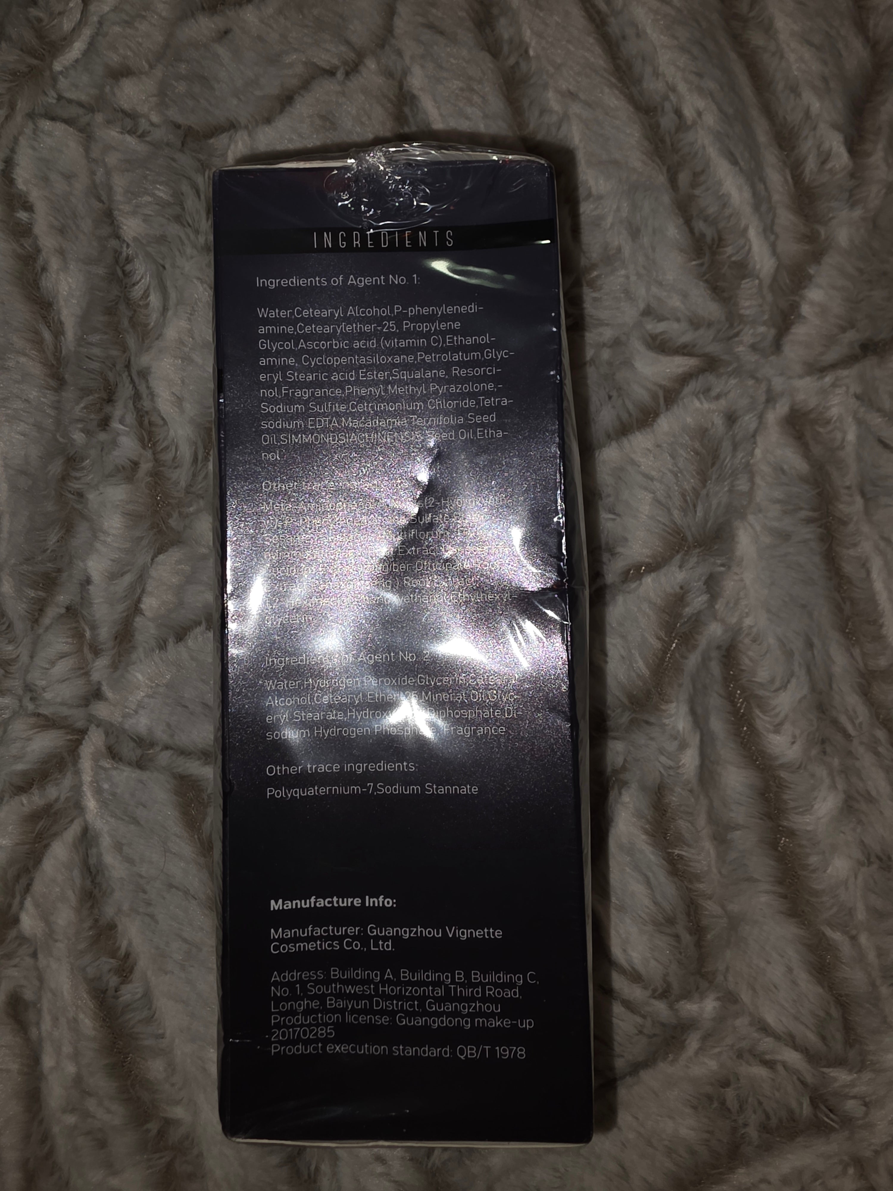 Nova black hair dye shampoo