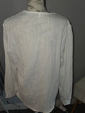 Light fabric whit long sleeve shirt