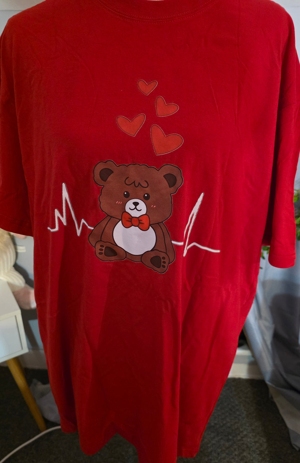Red bear t-shirt