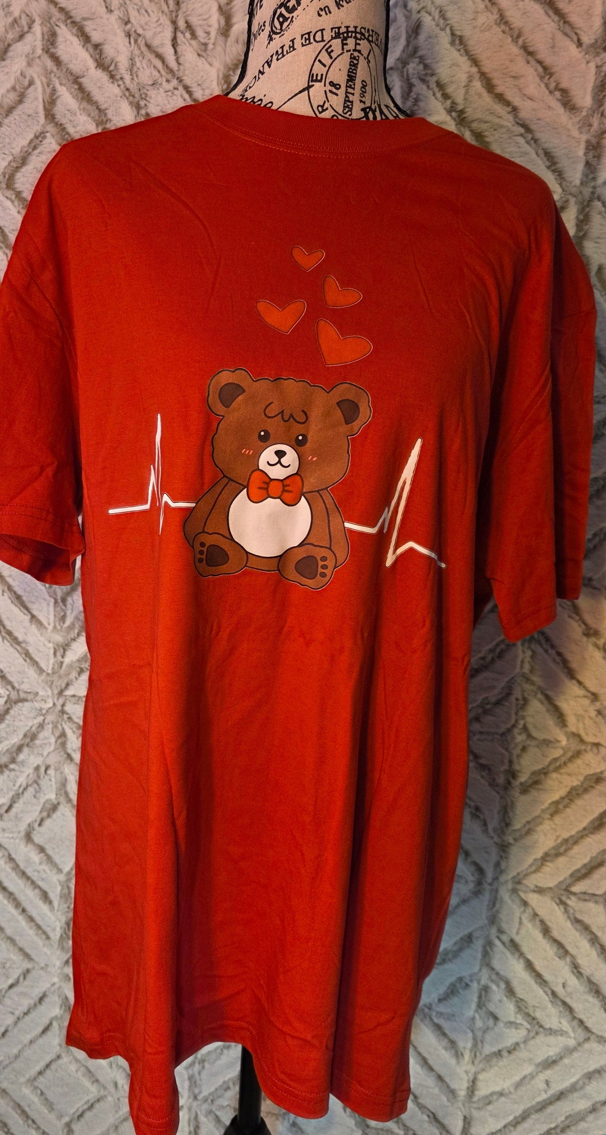 Red bear t-shirt