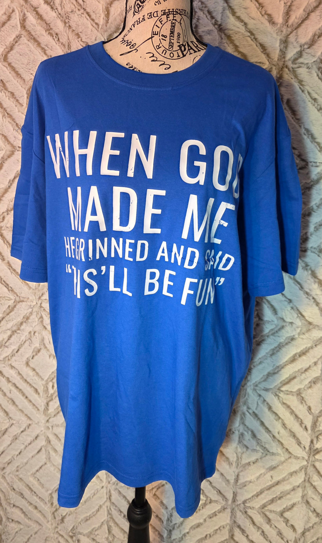 T-SHIRT size large