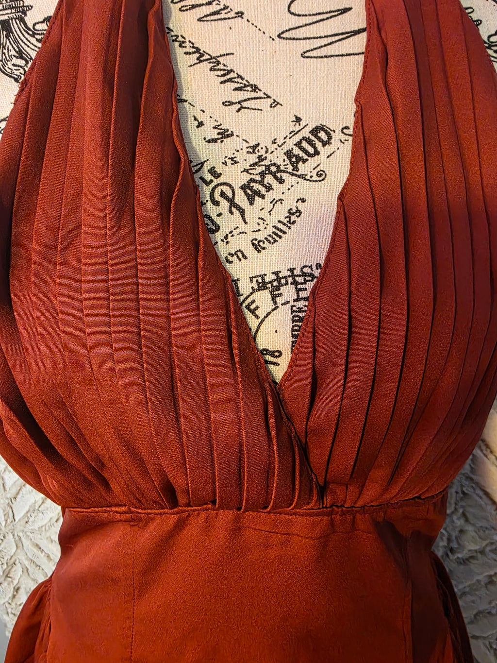 Red cider mini dress new with tags