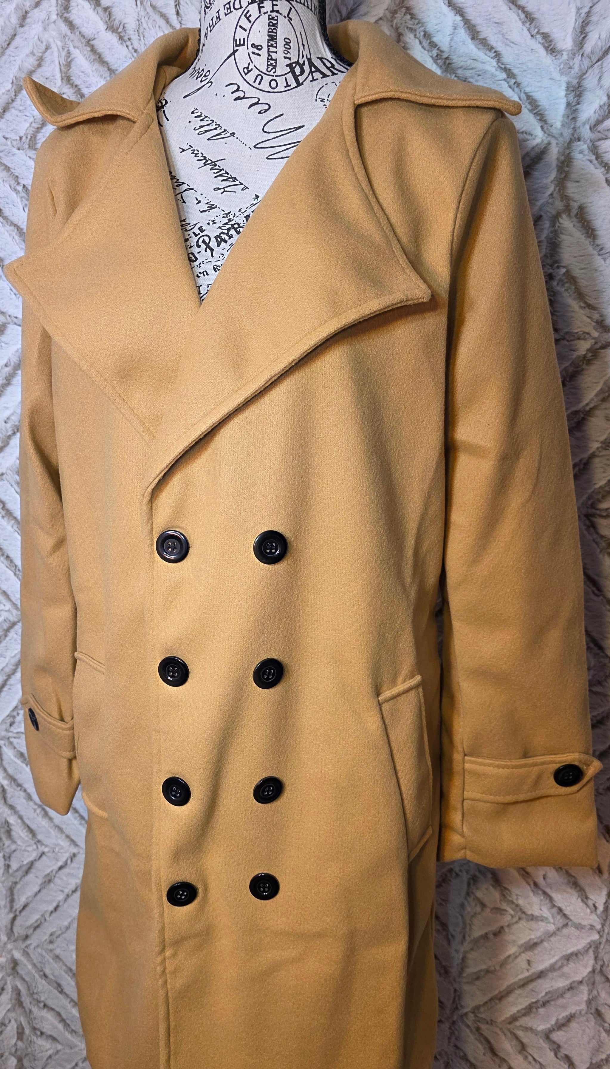 Heavy peacoat