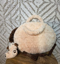 Doggy Bag with strap and handels and a plushie