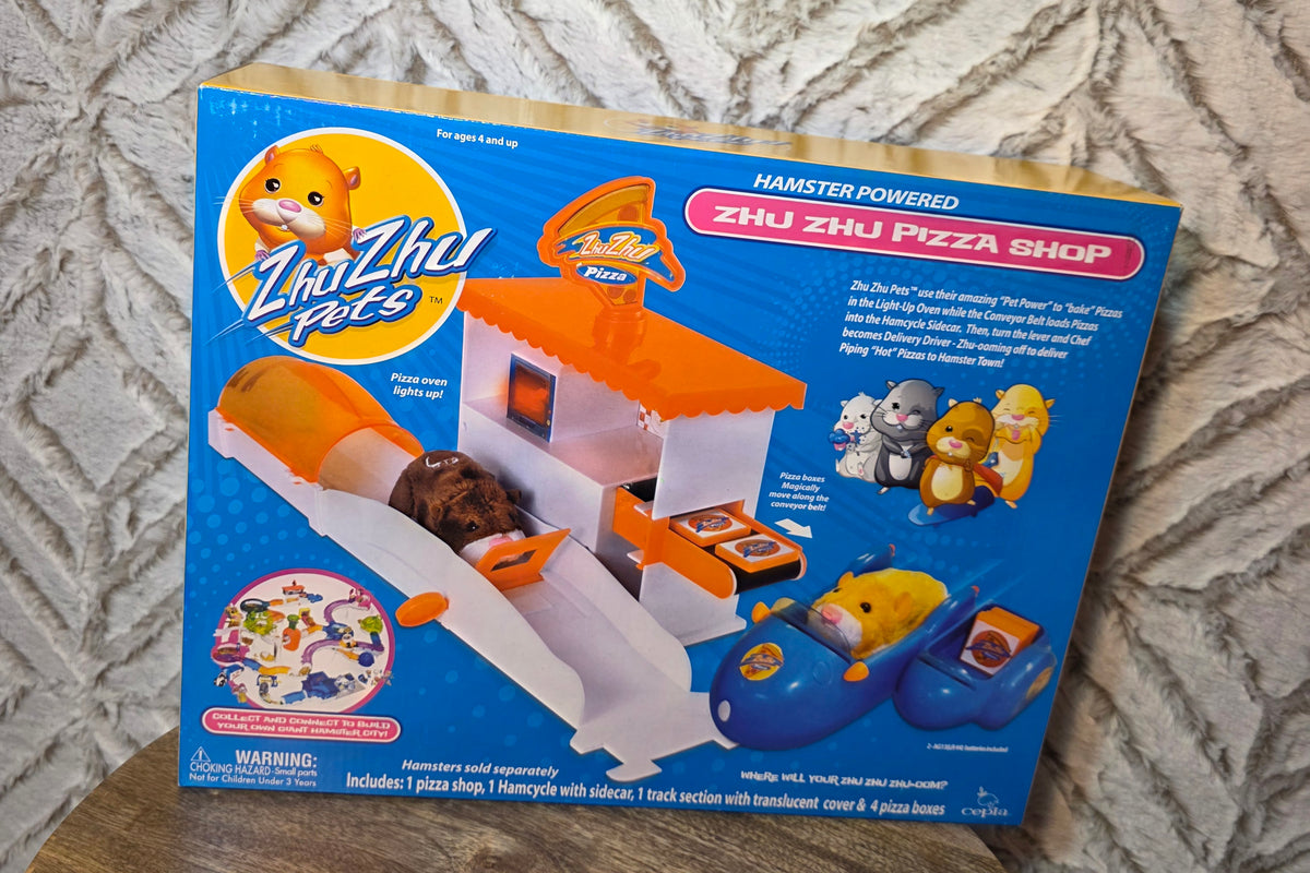 Zhu zhu pizza shop toy