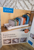 Expandable lid organizer