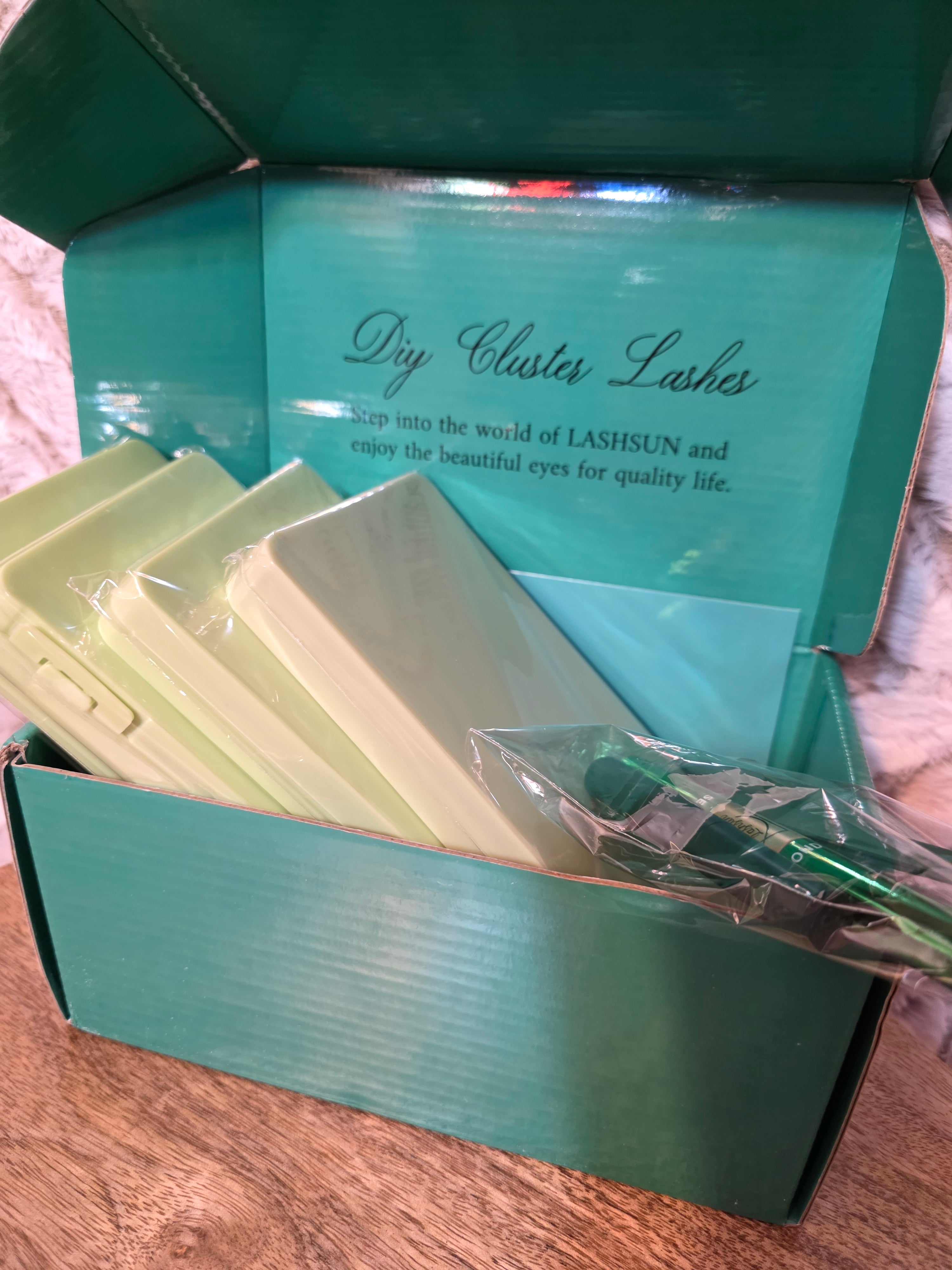 Build your own lashes méga kit from LASHSUN
