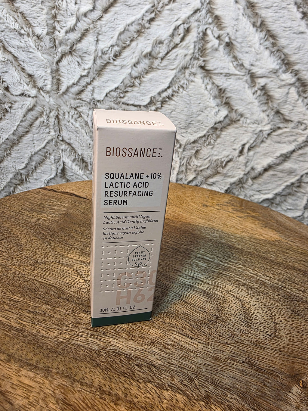 Biossance resurfacing serum