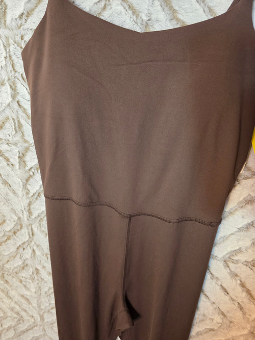 All in motion brown workout body suit