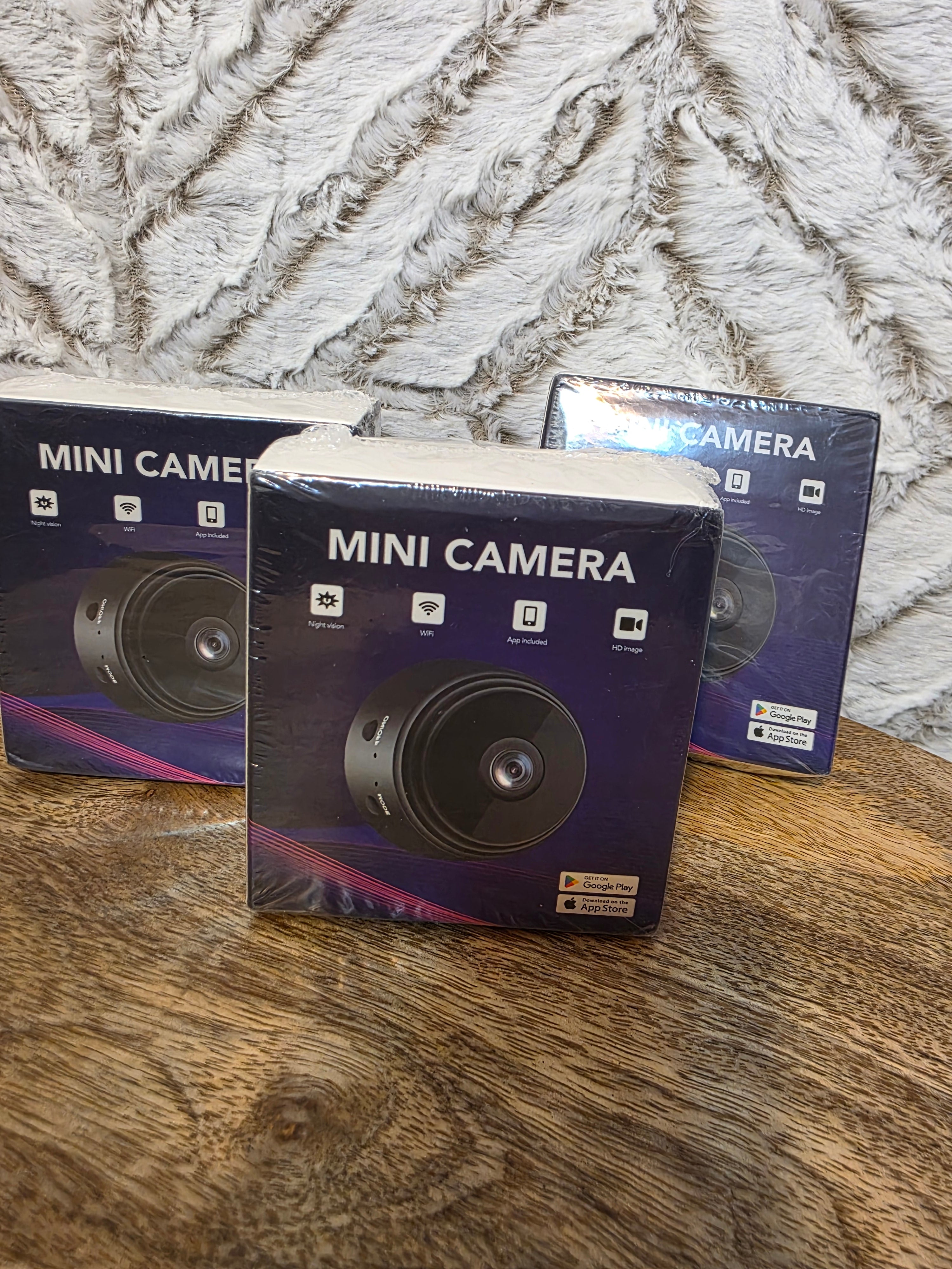 3 pack mini security camera pack