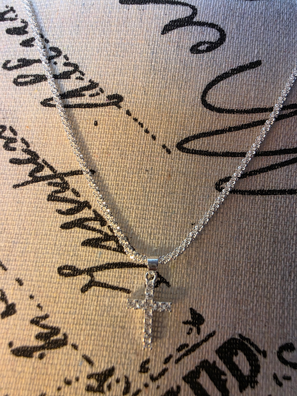Two cross necklaces in one bundle with this purchase you will receive 2 necklaces and a free silver bracelet very pretty