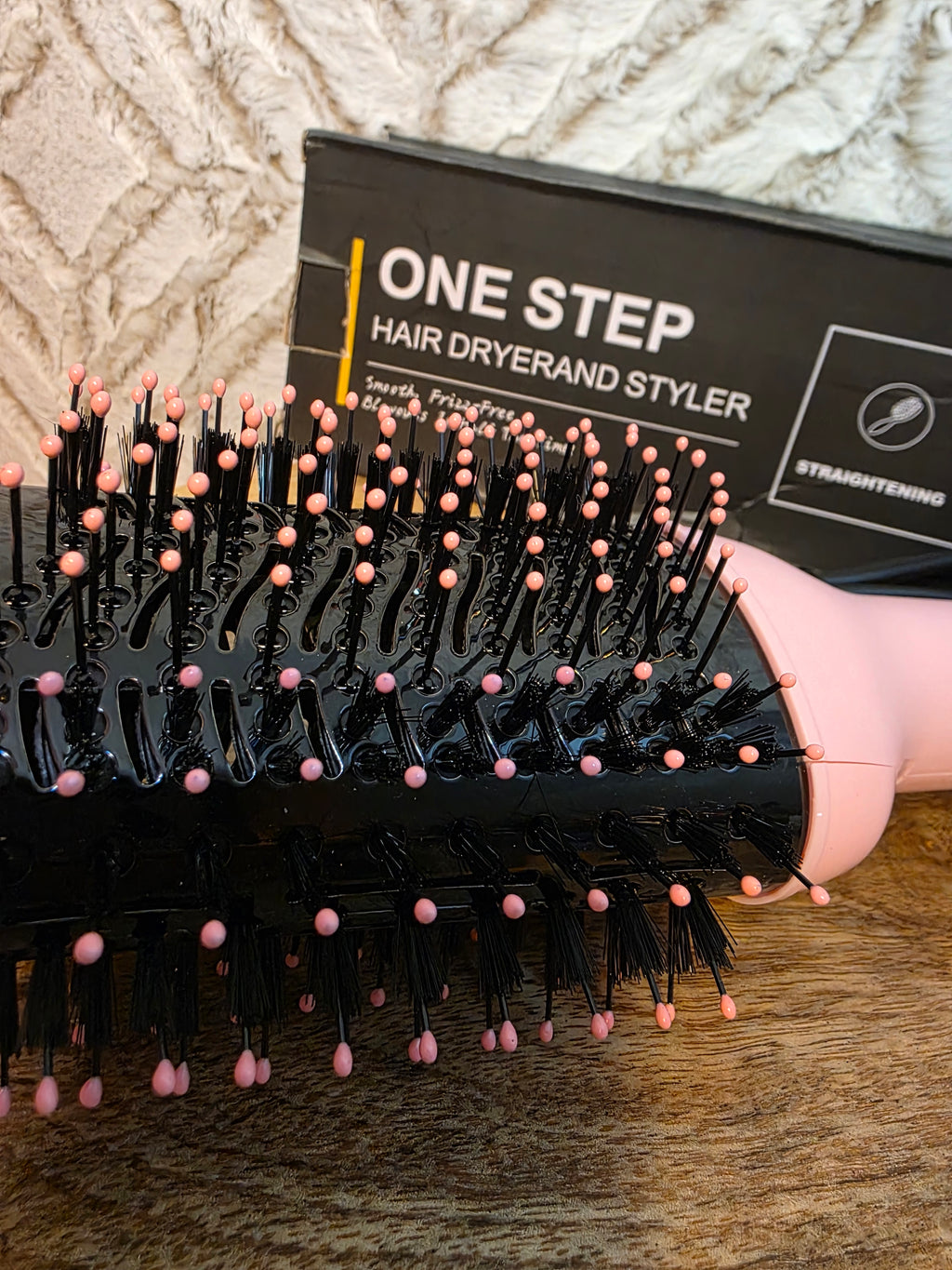 One step hot air brush / pink
