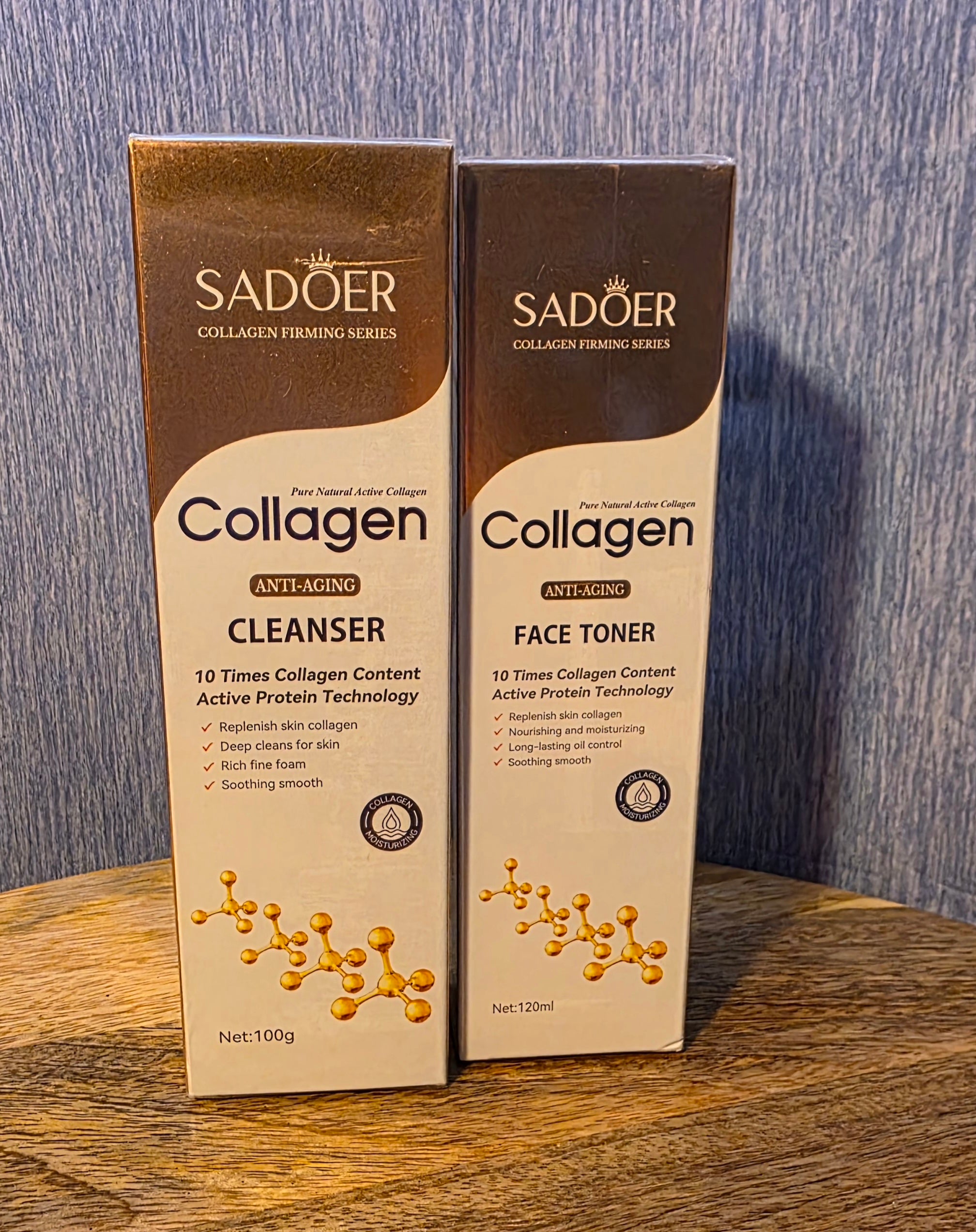 Sadoer face toner and cleanser bundle
