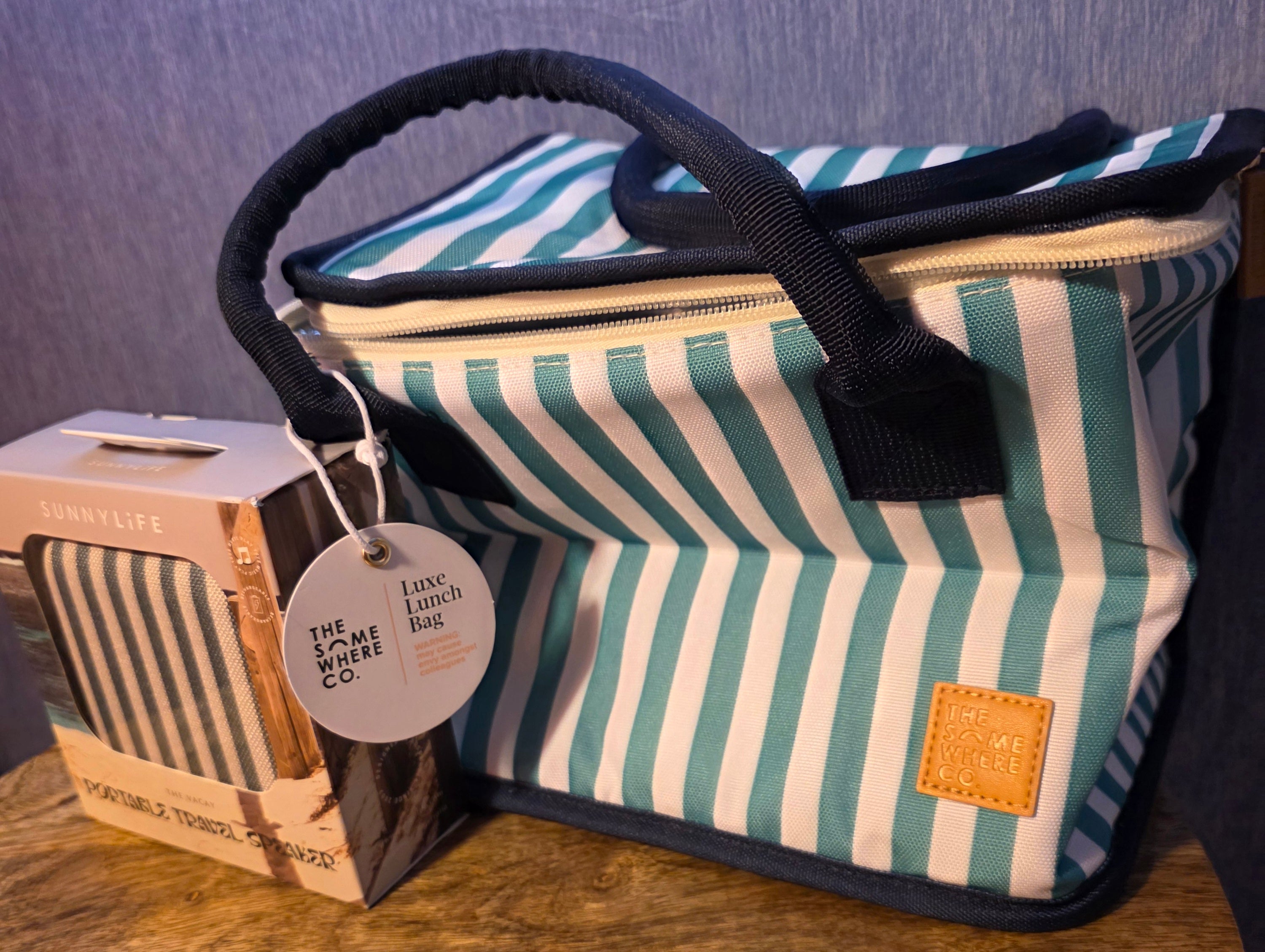 Sunnylife portable speaker/ and lunch tote by sunnylife
