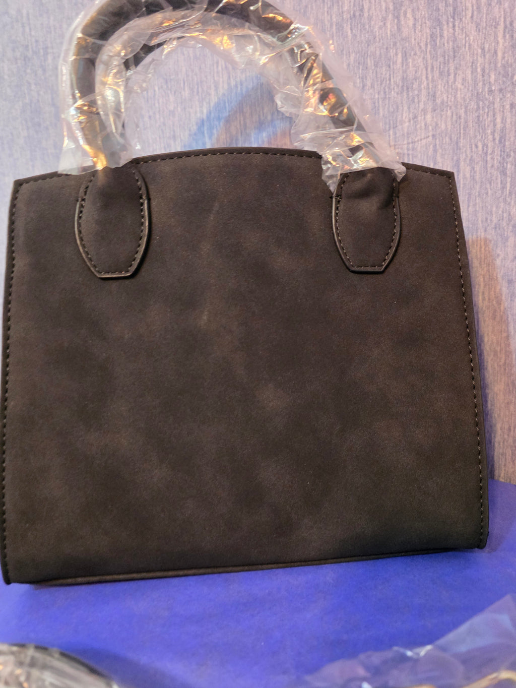 The Nixie Nubuck small tote by Pretty Simple