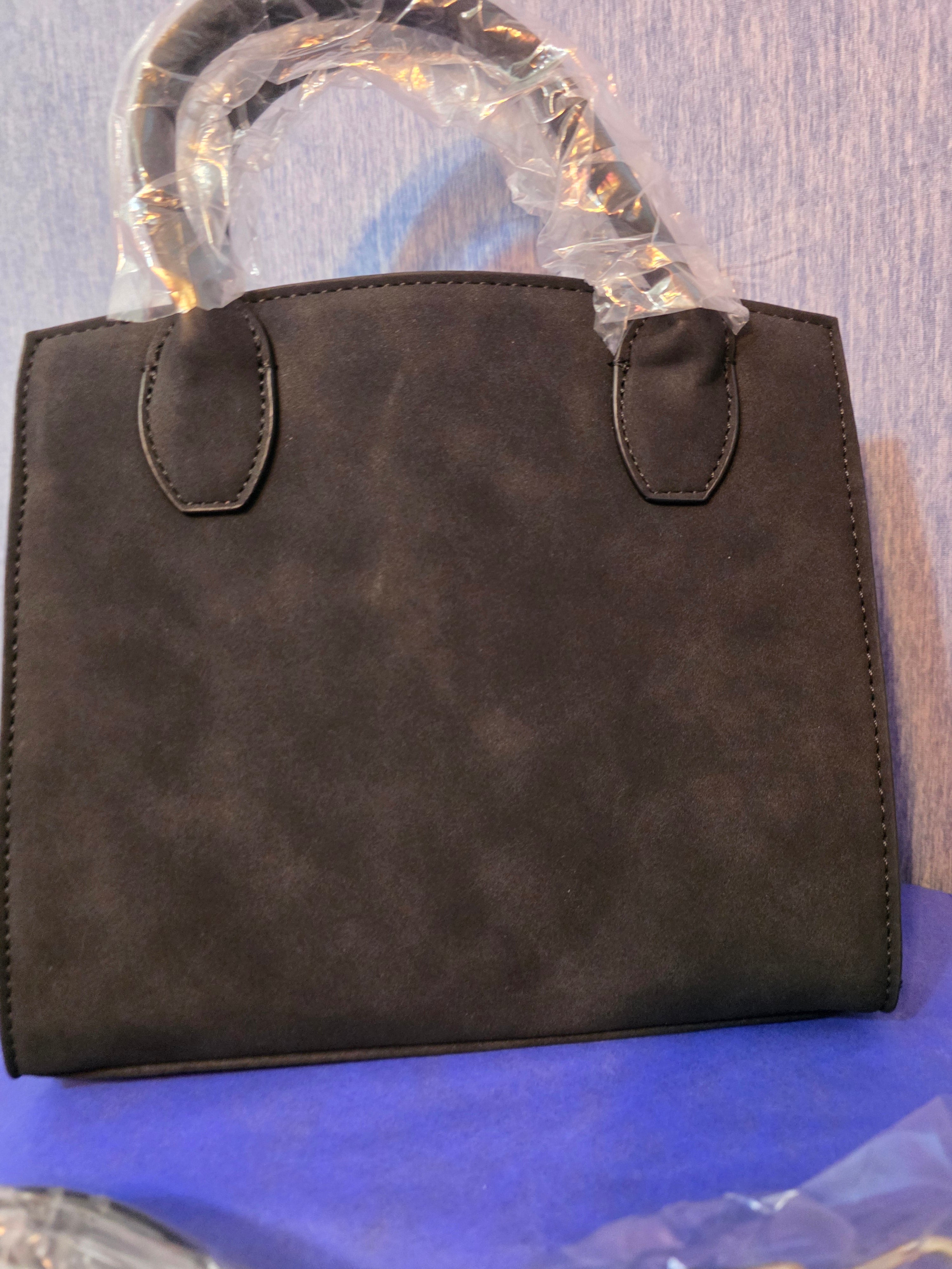 The Nixie Nubuck small tote by Pretty Simple