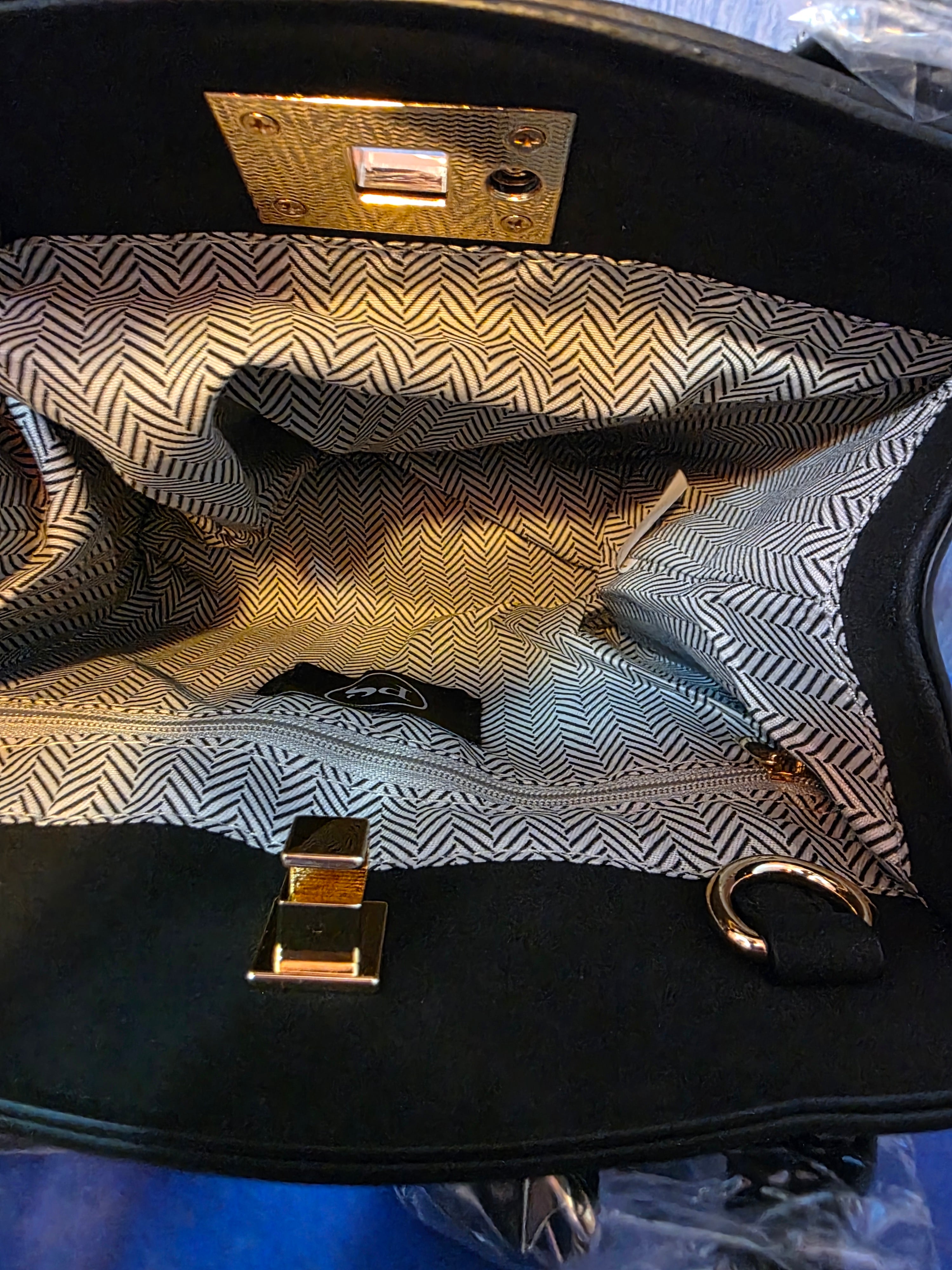The Nixie Nubuck small tote by Pretty Simple