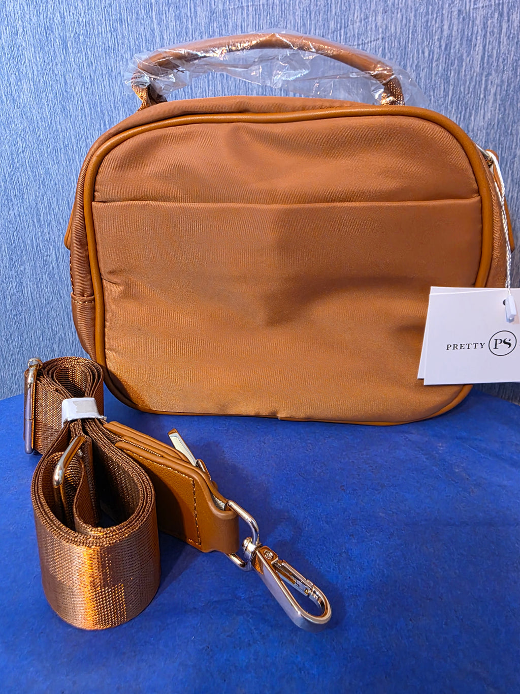 Nisha Nylon Crossbody bag By Pretty Simple