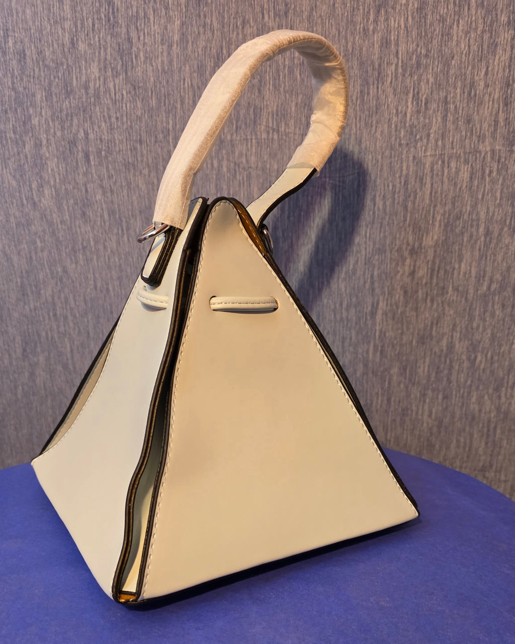 Light blue purse comes with a strap